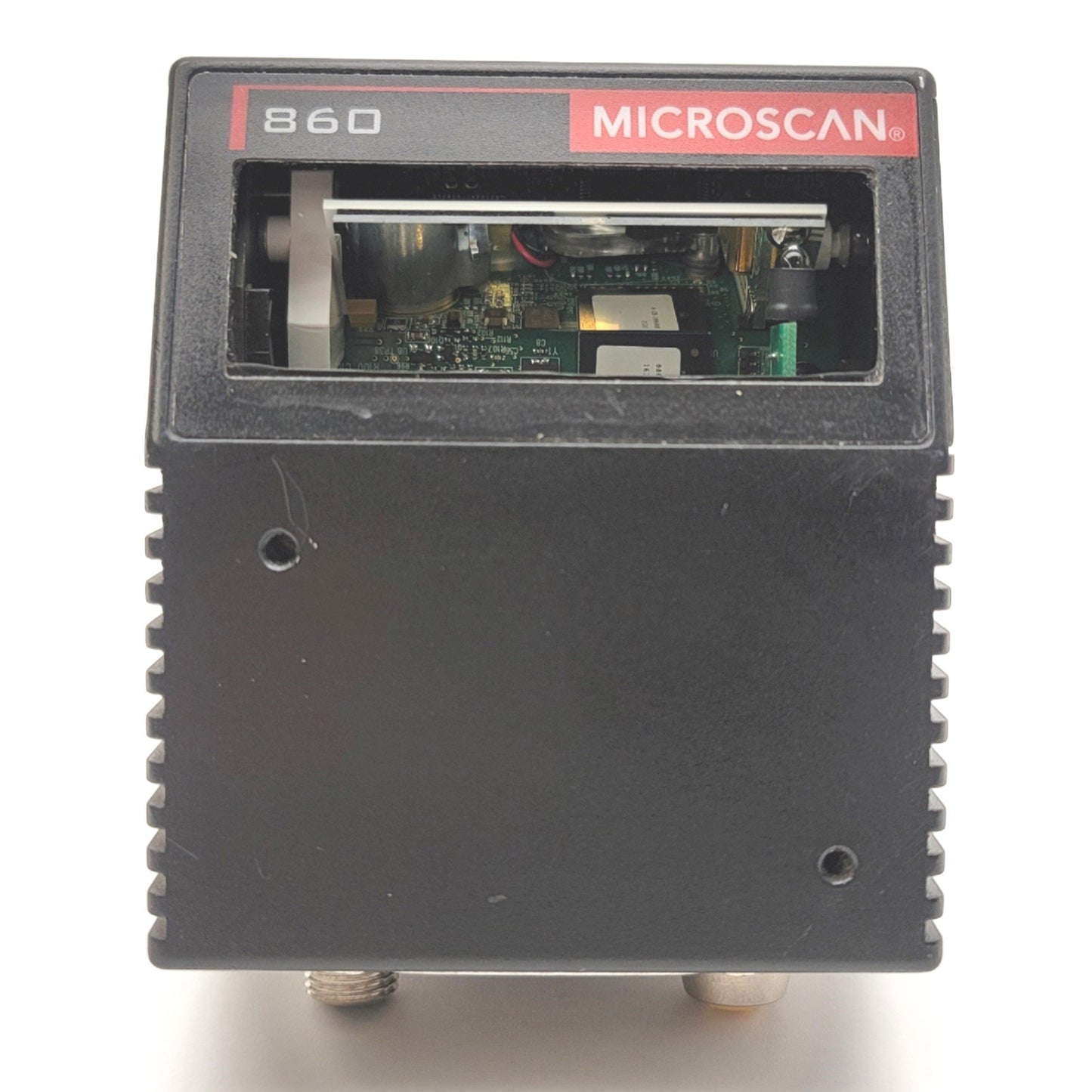 Used Microscan FIS-0860-0002 EZ Industrial Fixed Barcode Scanner 1D, 2D, 10-28VDC