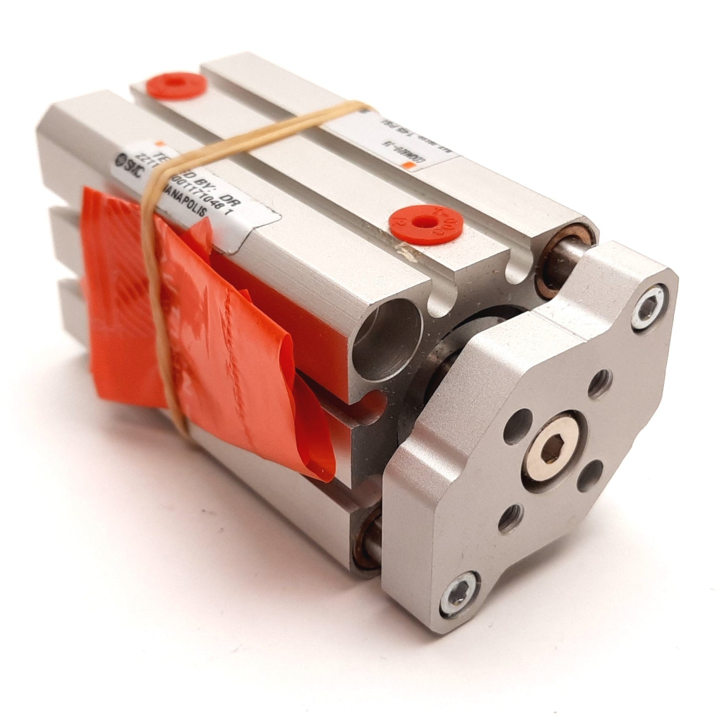 New SMC CDQMB20-35 Guided Cylinder, Bore: 20mm, Stroke: 35mm, 1.0MPa, M5x0.8