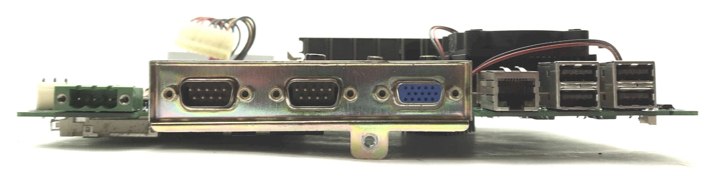 Used PLOTECH EBC-2300CH51-43305-1A3 HMI Motherboard VIA C3 800MHz CPU 512MB RAM 24VDC