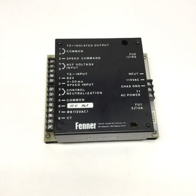 Used Fenner Contrex 7300-0139 Drive Power Supply/Isolator I/O Board 115VAC