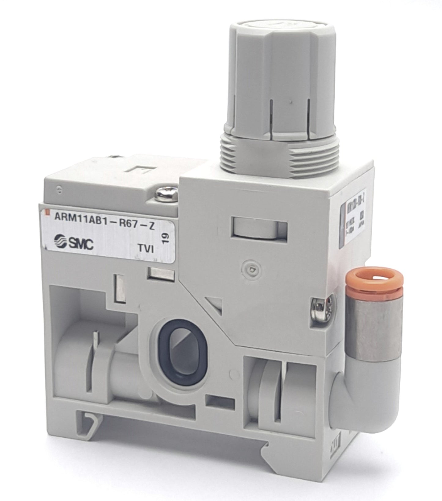 New SMC ARM11AB1-R67-Z Compact Manifold Regulator, ø1/4 Elbow Fitting, 0.05-0.7MPa