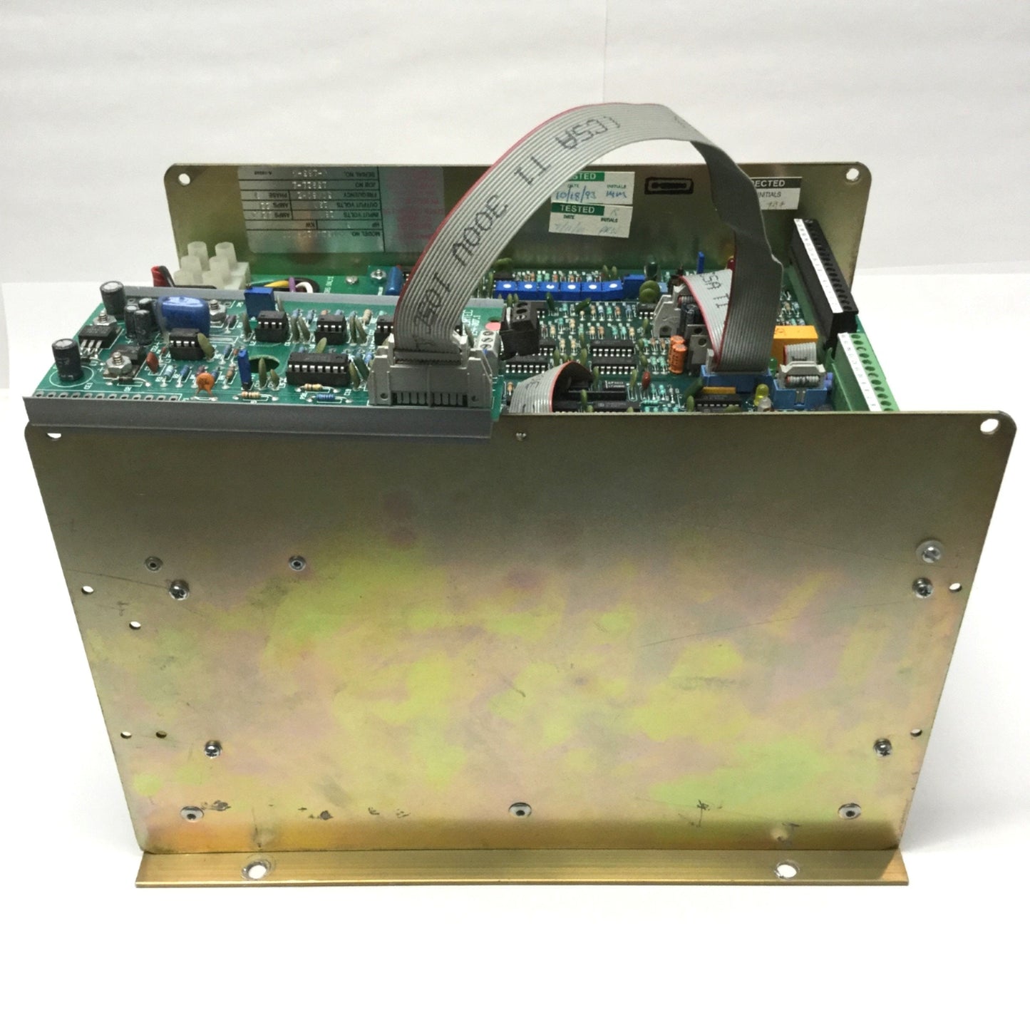 Used Powertec C0051.N2CH000 Genesis Brushless DC Motor Speed Control Drive 5HP 230VAC