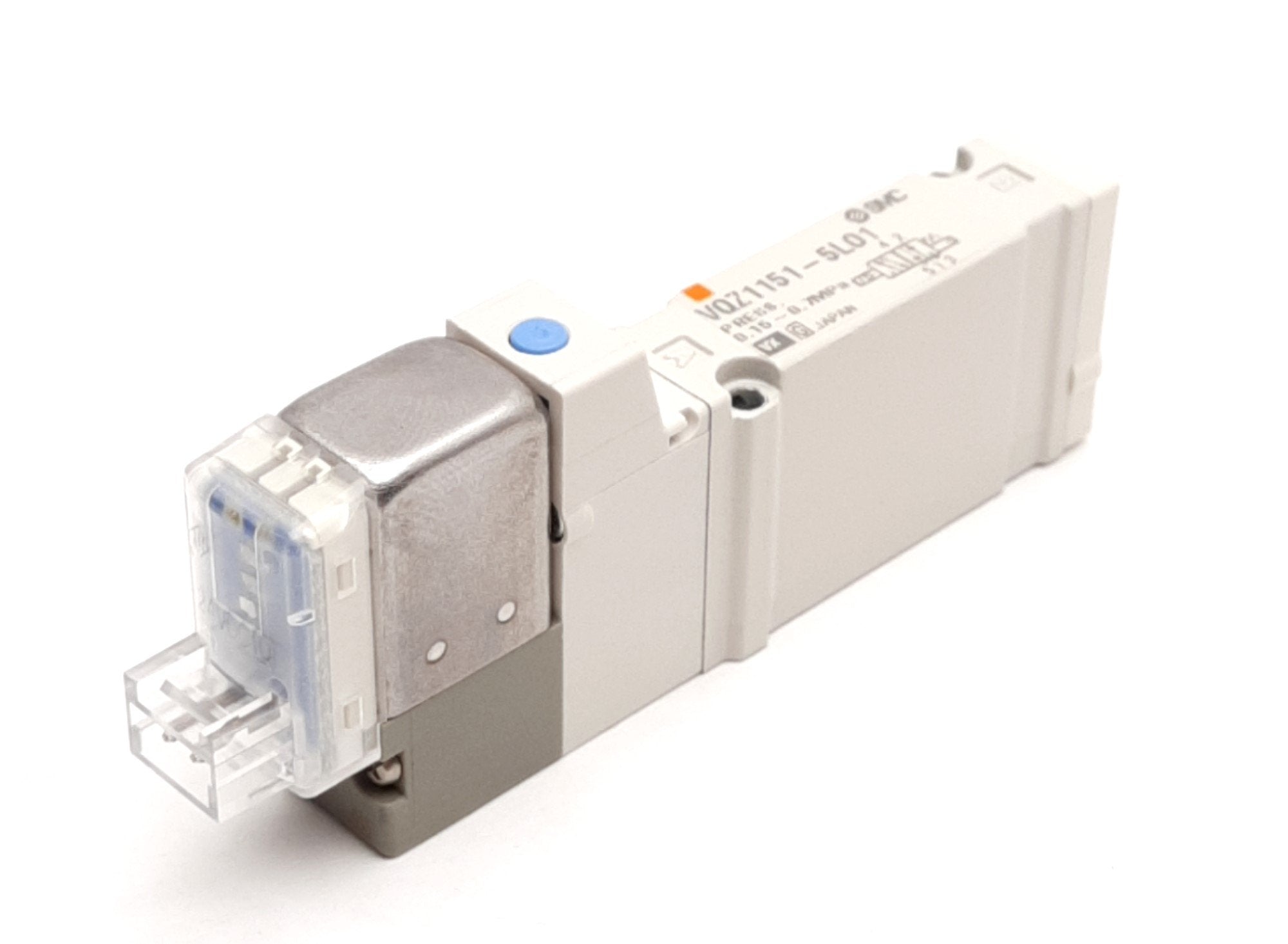 SMC VQZ1151-5L01 Solenoid Valve - 4 Way, 5 Port, 24VDC Coil, 0.15~0.7MPa