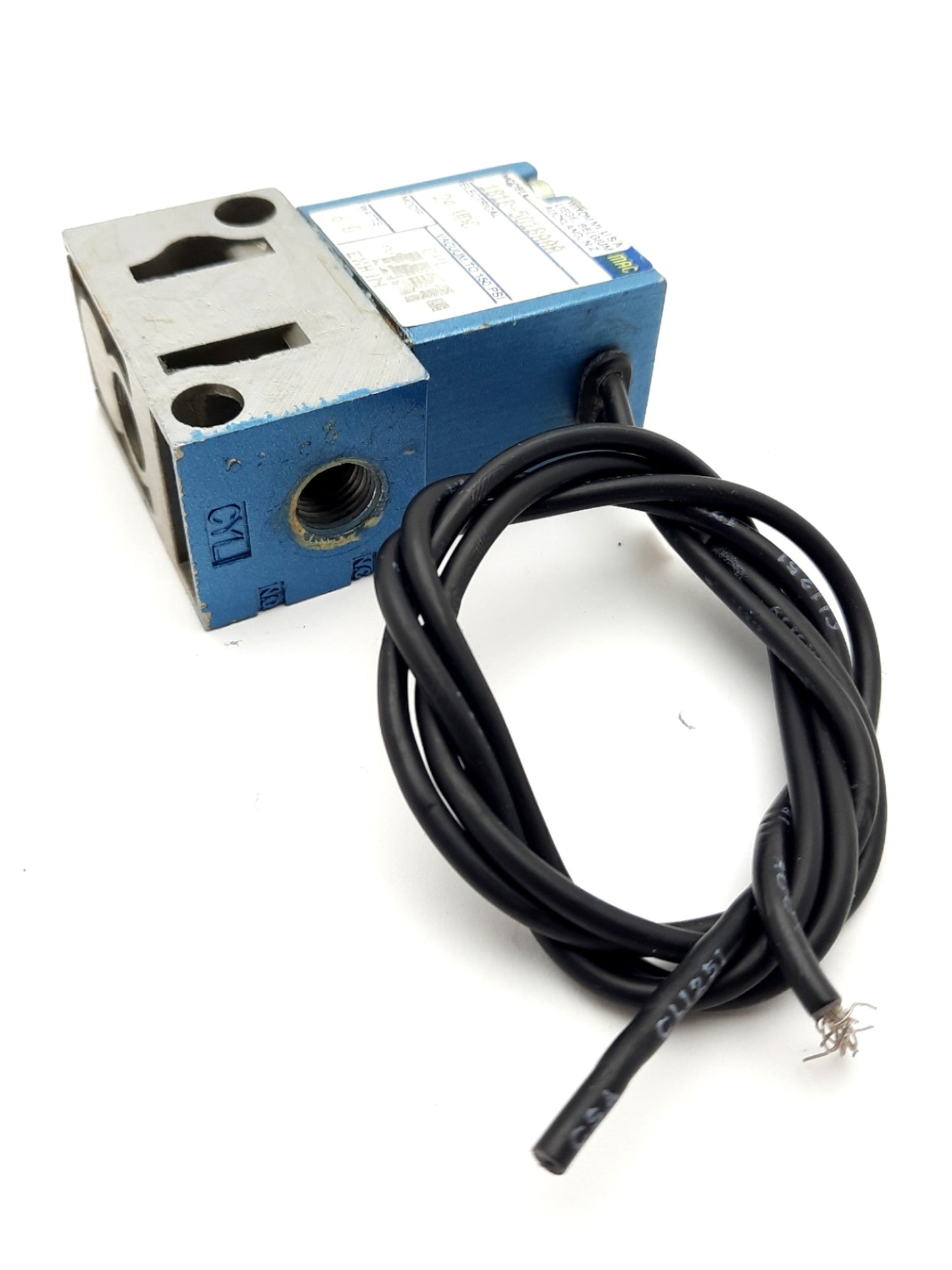 New MAC 181B-501BAAA Solenoid Valve 24VDC 6W, 150PSI, 1/8" NPT NO, NC