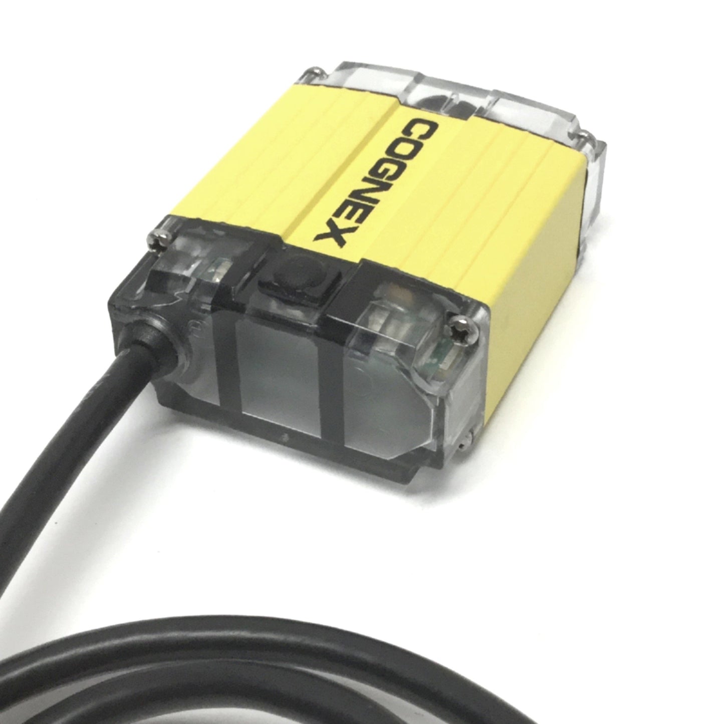 Used Cognex DM100S DataMan 100 Barcode Scanner Reader, 5-24VDC, RS-232, 15-Pin D Sub
