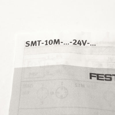 New Other Festo 551375 Proximity Sensor Round Slot, 100mA 24V SMT-10M-PS-24V-E-0.3-L-M8D