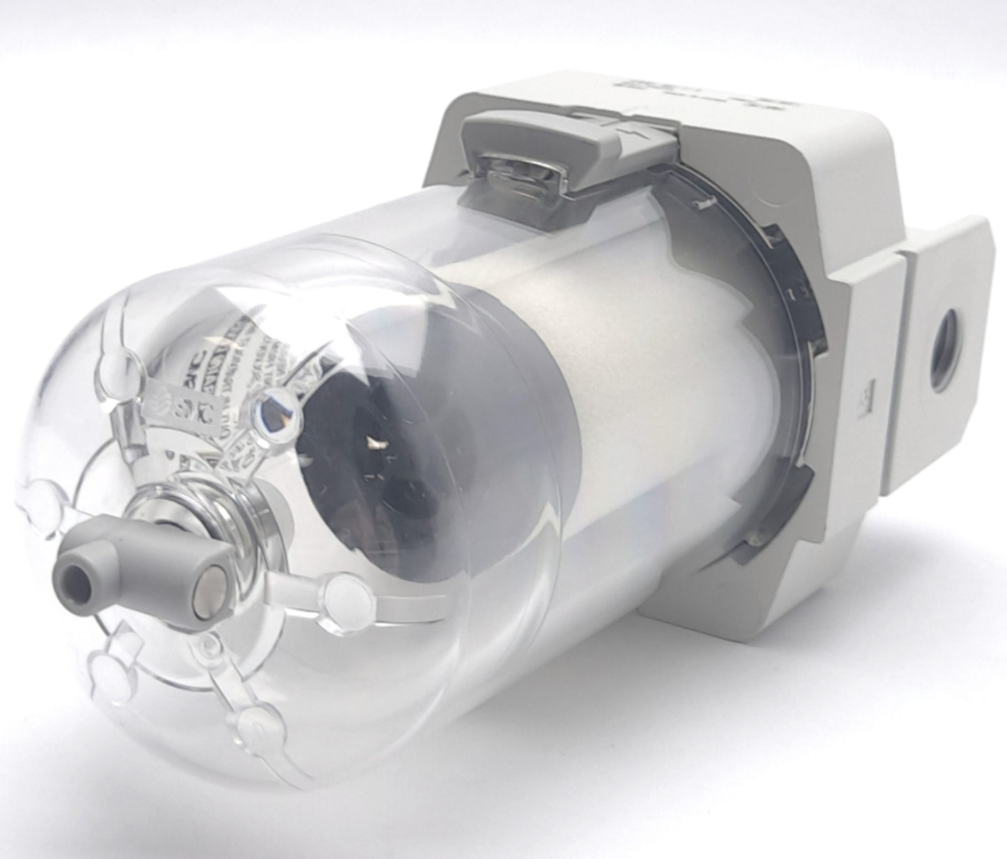 New SMC AFM40-N02-Z-A Mist Separator Module, 150 PSI Max, 1/4" NPT, 45 cm3 Capacity