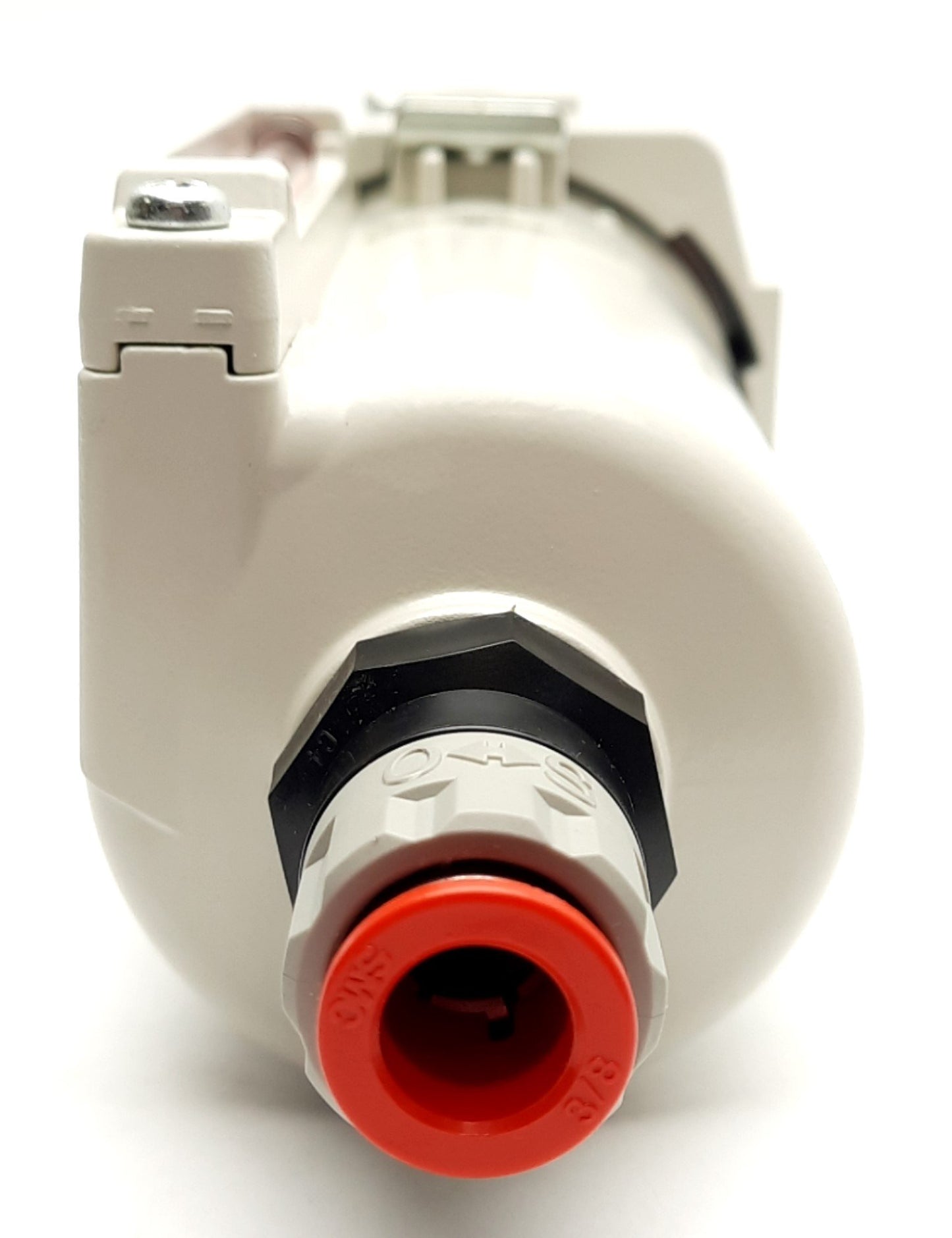 New SMC AW40K-N04C-8Z-B Filter Regulator 1/2"NPT, .05-1MPa, 3/8"P2C NC Drain