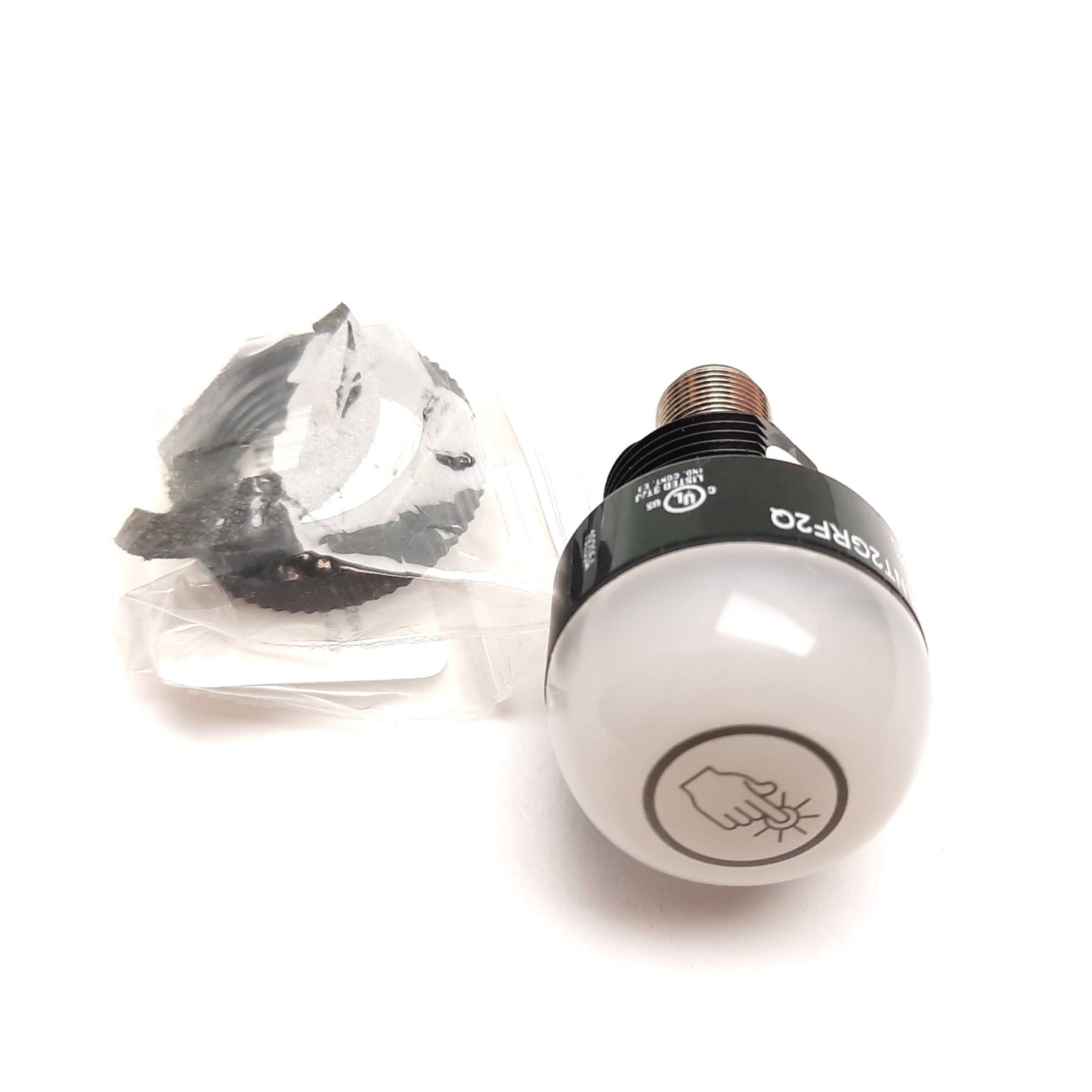 New Banner K30ANT2GRF2Q Illuminated Touch Button, 2-Color Green/Red, 12-30VDC, 4-Pin