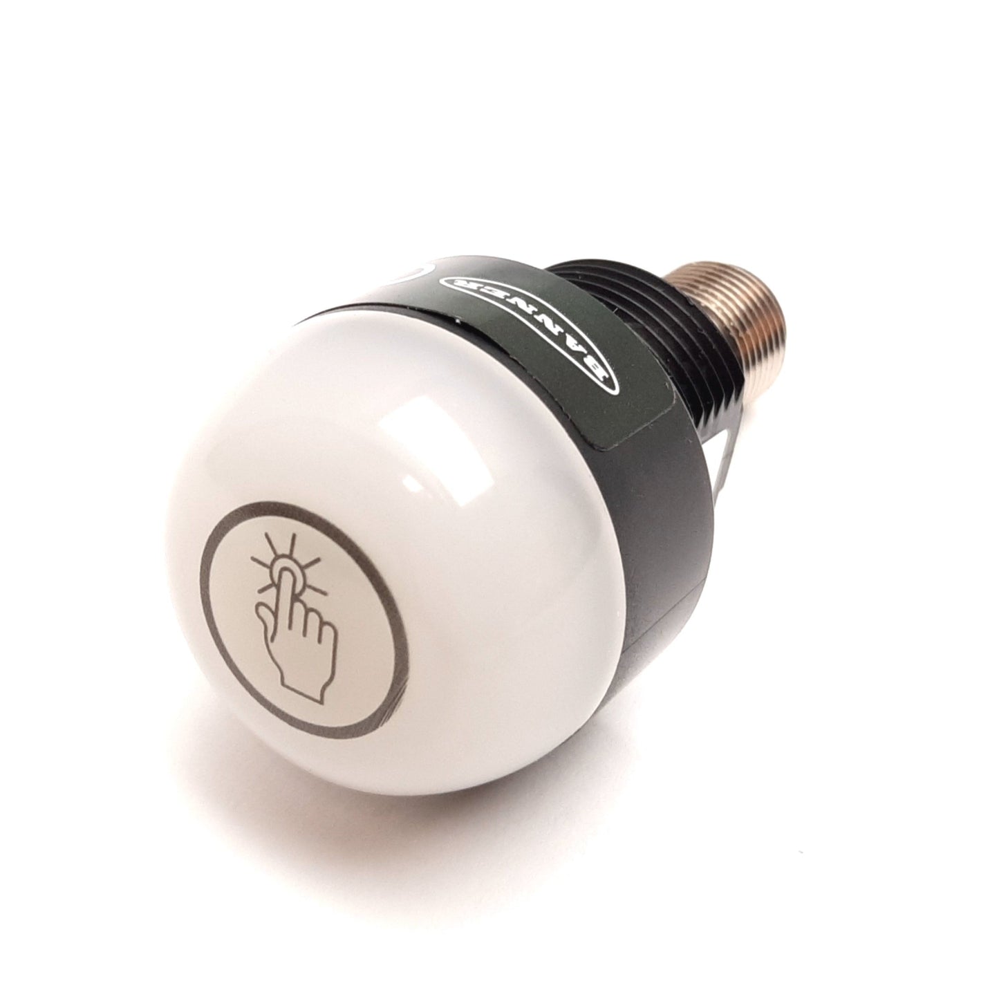 New Banner K30ANT2GRF2Q Illuminated Touch Button, 2-Color Green/Red, 12-30VDC, 4-Pin