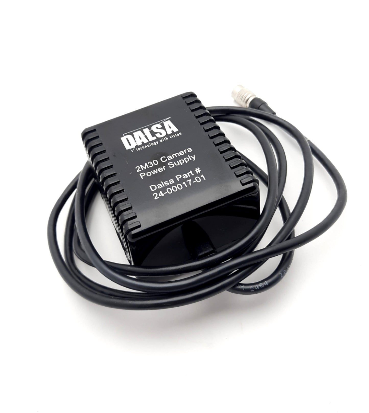 Used Dalsa 24-00017-01 2M30 Camera Power Supply, Input: 100-240VAC, Output: 24VDC