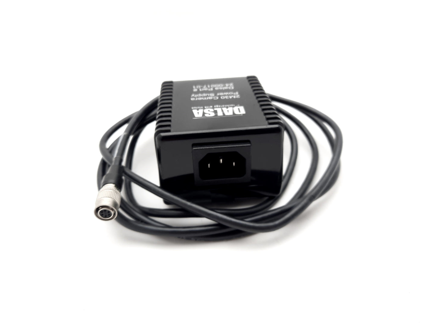 Used Dalsa 24-00017-01 2M30 Camera Power Supply, Input: 100-240VAC, Output: 24VDC