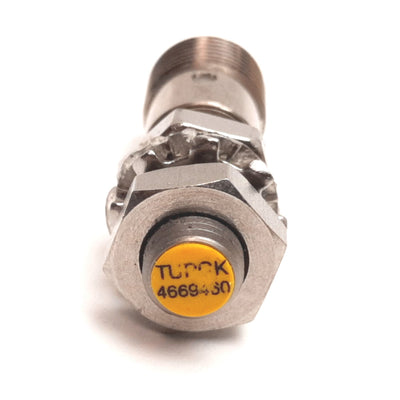 Used Turck BI2-EG08K-AP6X-H1341 Inductive Proximity Sensor, 2mm, 10-30VDC, PNP 4-Pin