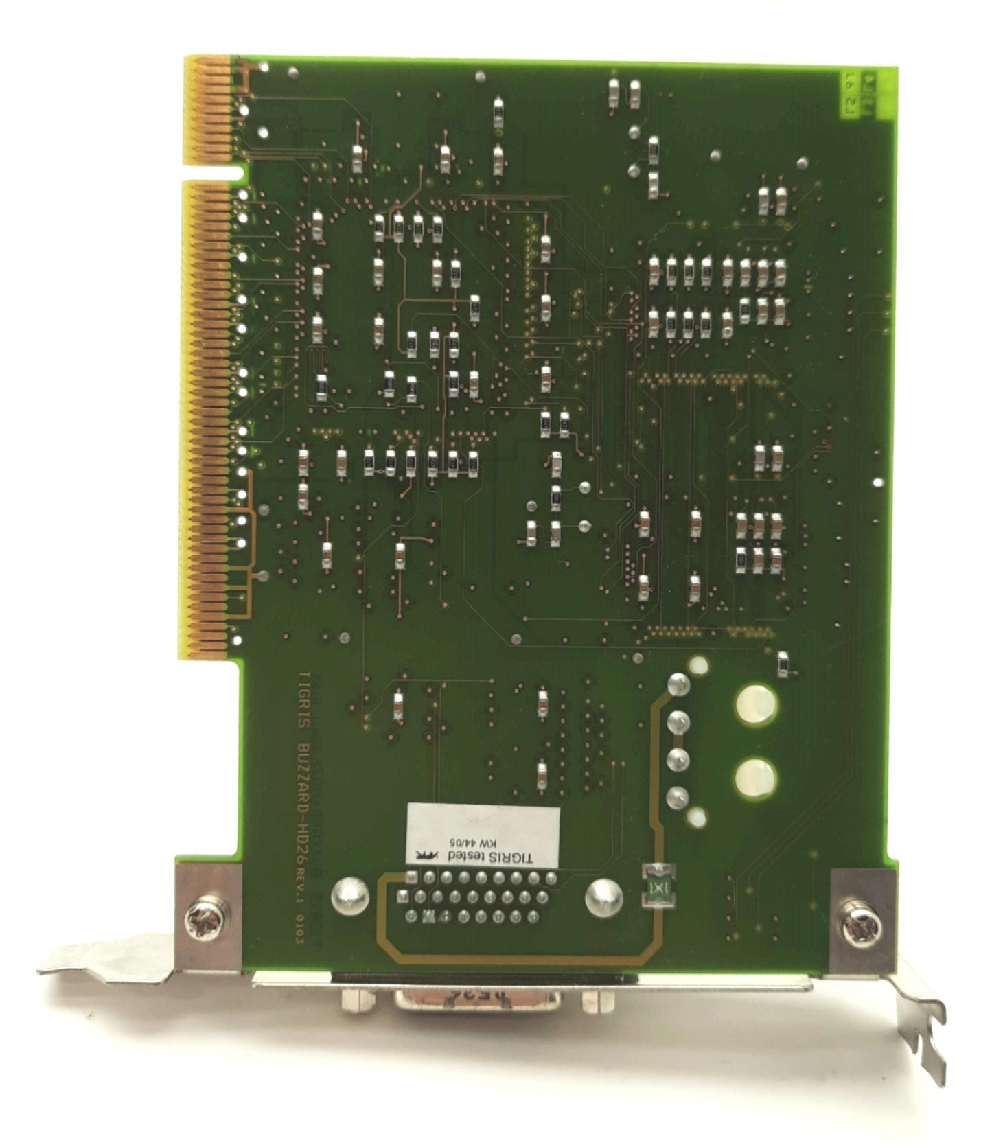 Used Tigris tig005.00-a2 BUZZARD-HD26 Rev 1 Frame Grabber/Capture Card, PCI