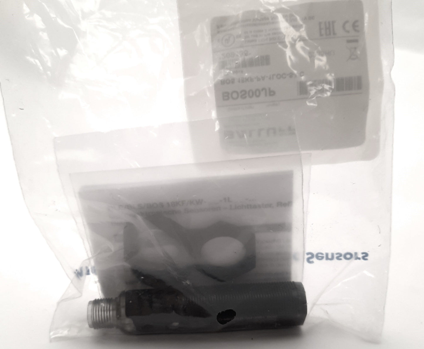 New Balluff BOS 18KF-PA-1LOC-S4-C Photoelectric Sensor, 24v DC, PNP NO/NC, BOS00JP