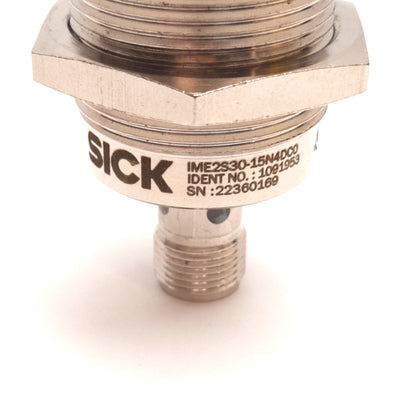 New Sick IME2S30-15N4DC0 Non-Contact Safety Switch, Inductive, 15mm, 24VDC 4-Pin M12