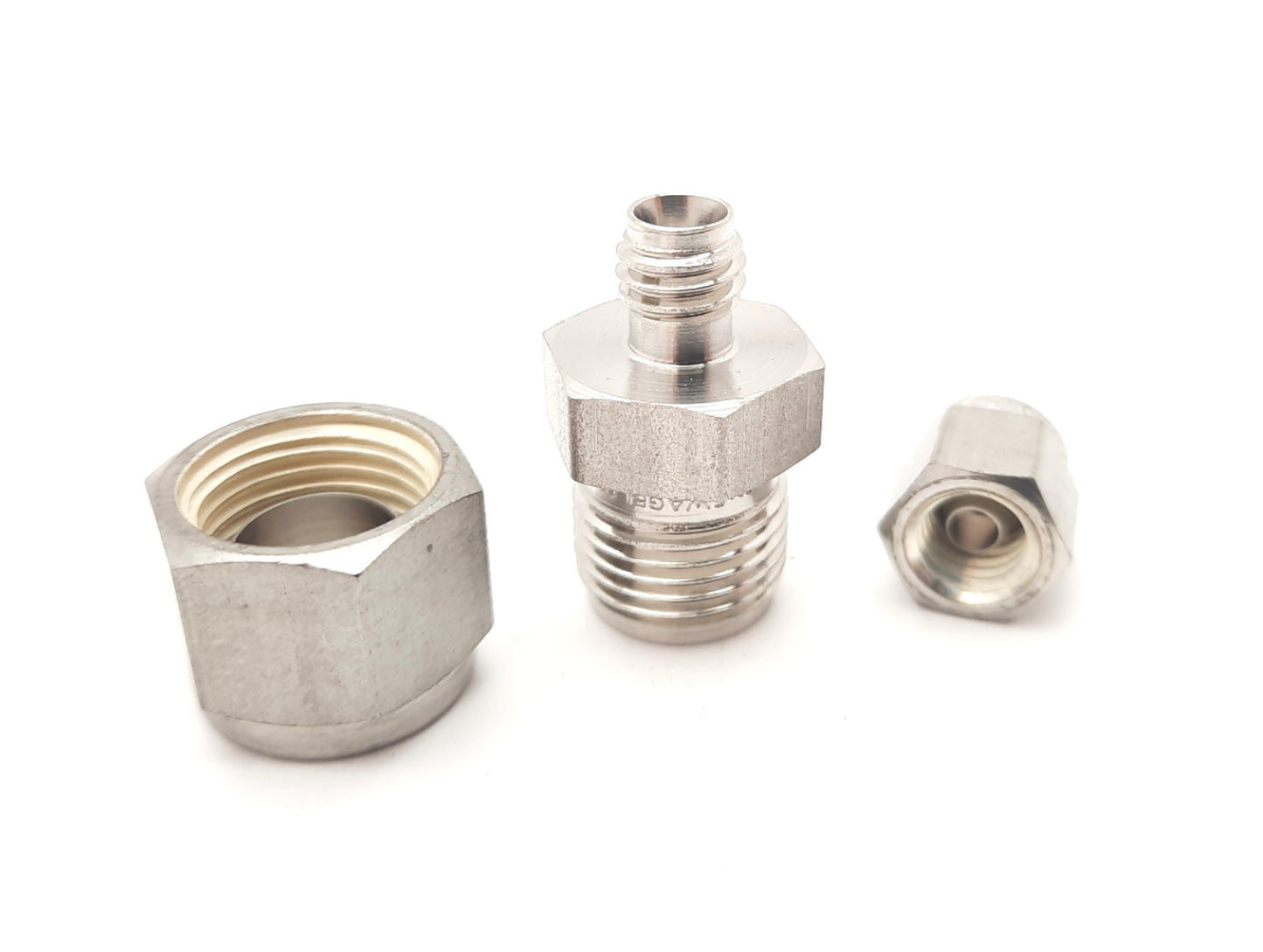 New Lot of 10 Swagelok SS-600-6-2 Tube Fitting reducing Union 3/8" x 1/8"