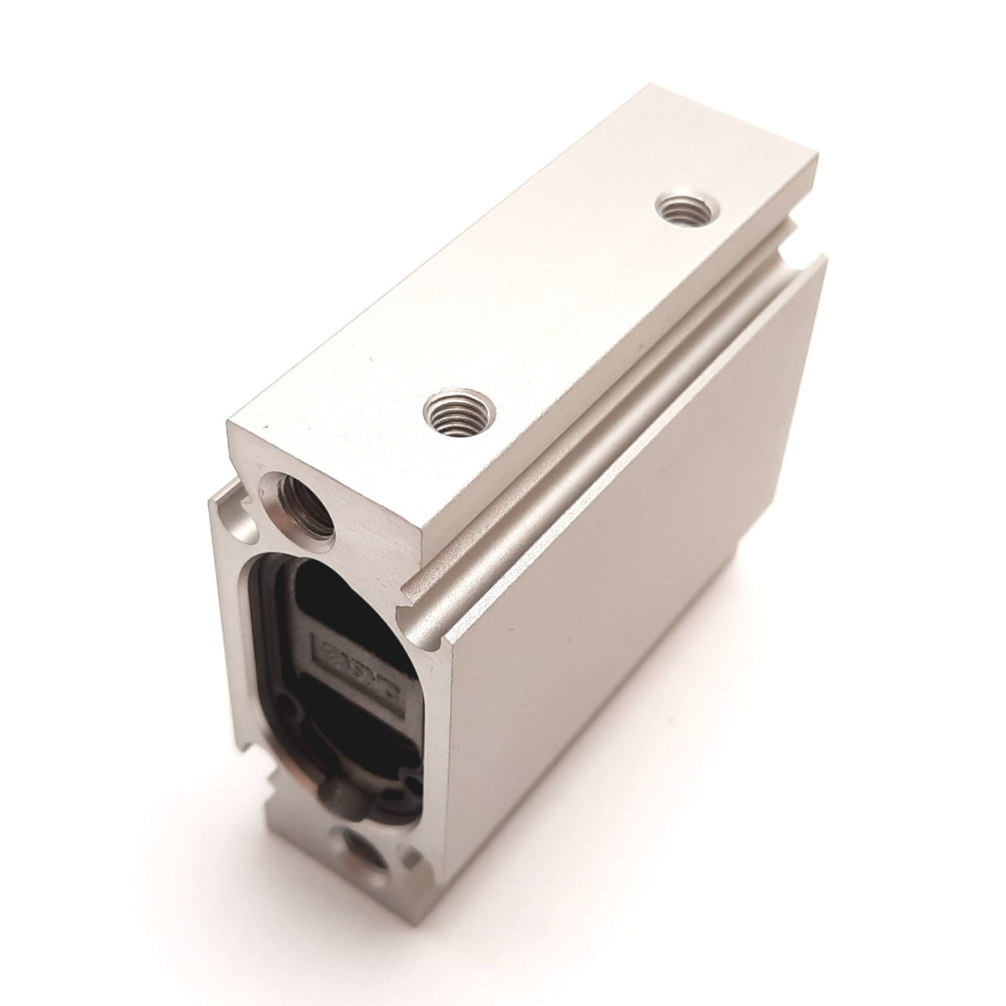 New SMC CQUD25-15 Compact Cylinder, Plate Type, Bore: 25mm, Stroke: 15mm, 0.7MPa
