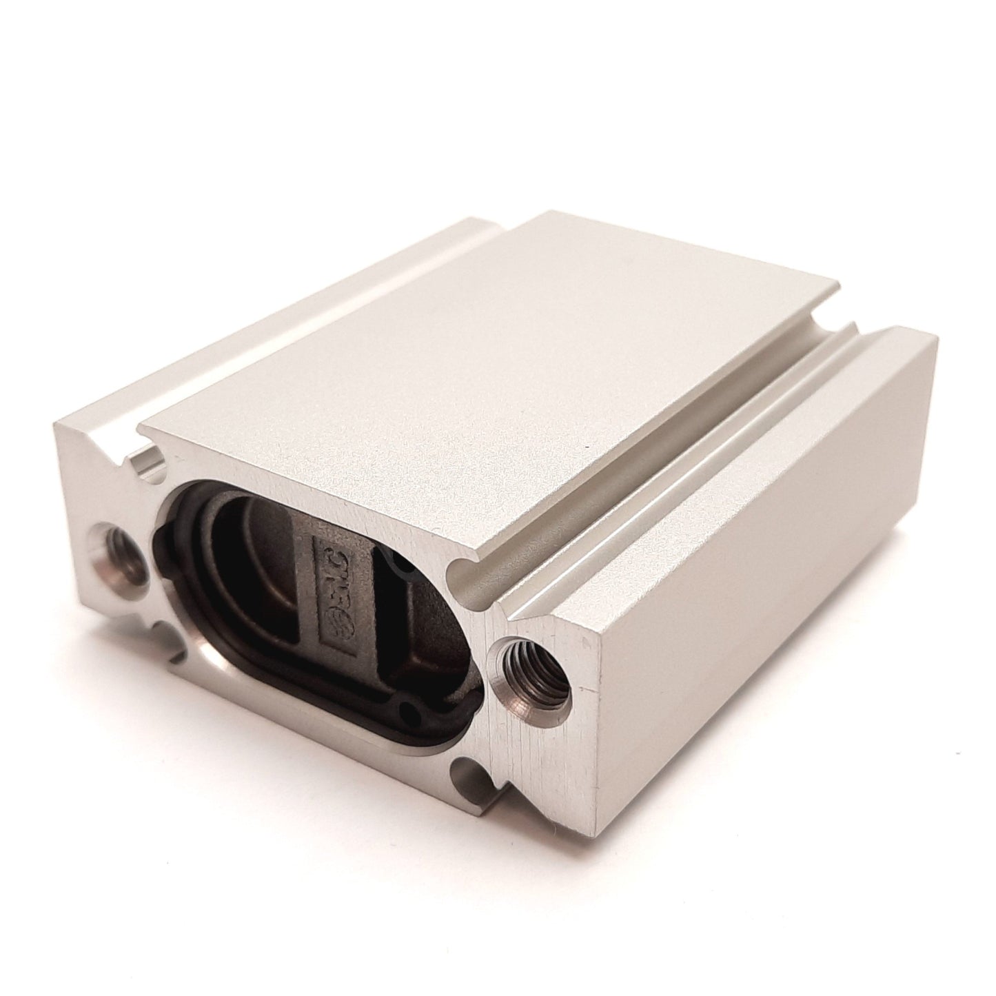 New SMC CQUD25-15 Compact Cylinder, Plate Type, Bore: 25mm, Stroke: 15mm, 0.7MPa