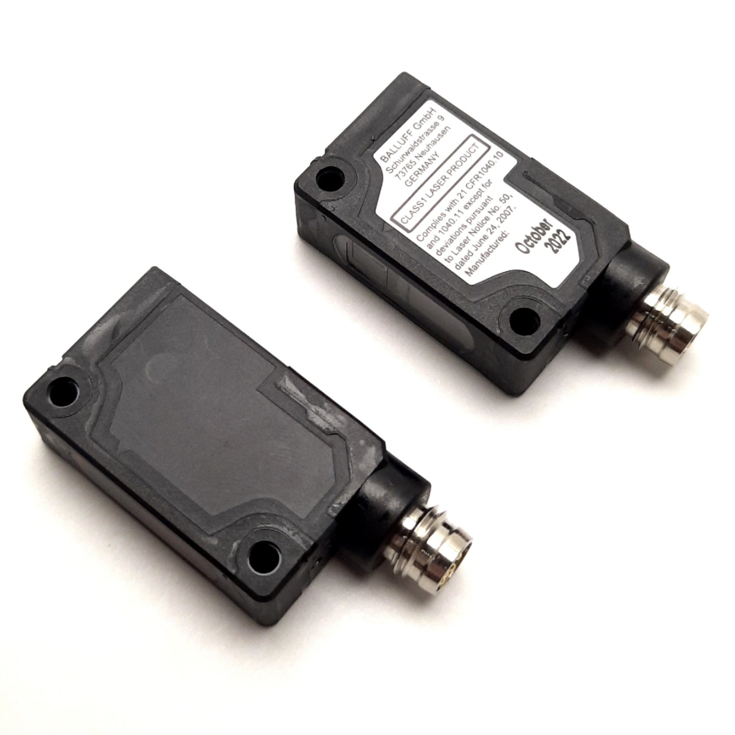 New Balluff BOS 5K-PU-LX10-S75 Photoelectric Sensor Set 24v DC, 30m Range, PNP NO/NC