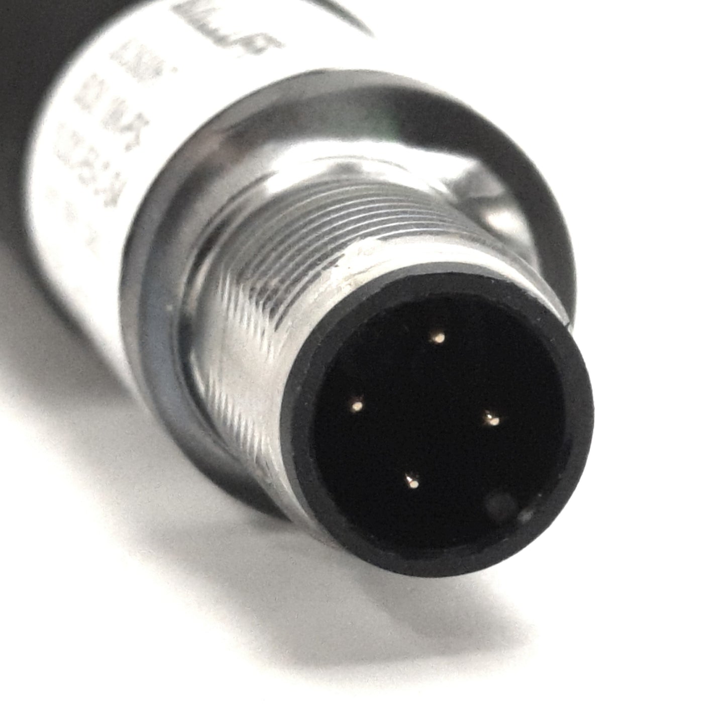 New – Open box Balluff BOS00H7 Diffuse Sensor 350mm Range, 24V DC, PNP NO, M12 4-Pin Male