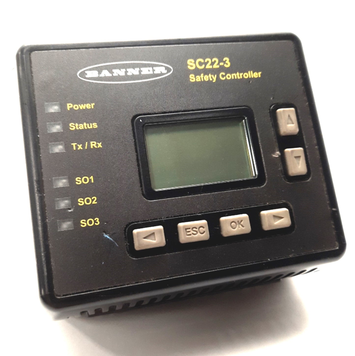Used Banner Engineering SC22-3 Safety Controller 24v DC 3 Outputs, 22 Inputs, 79715