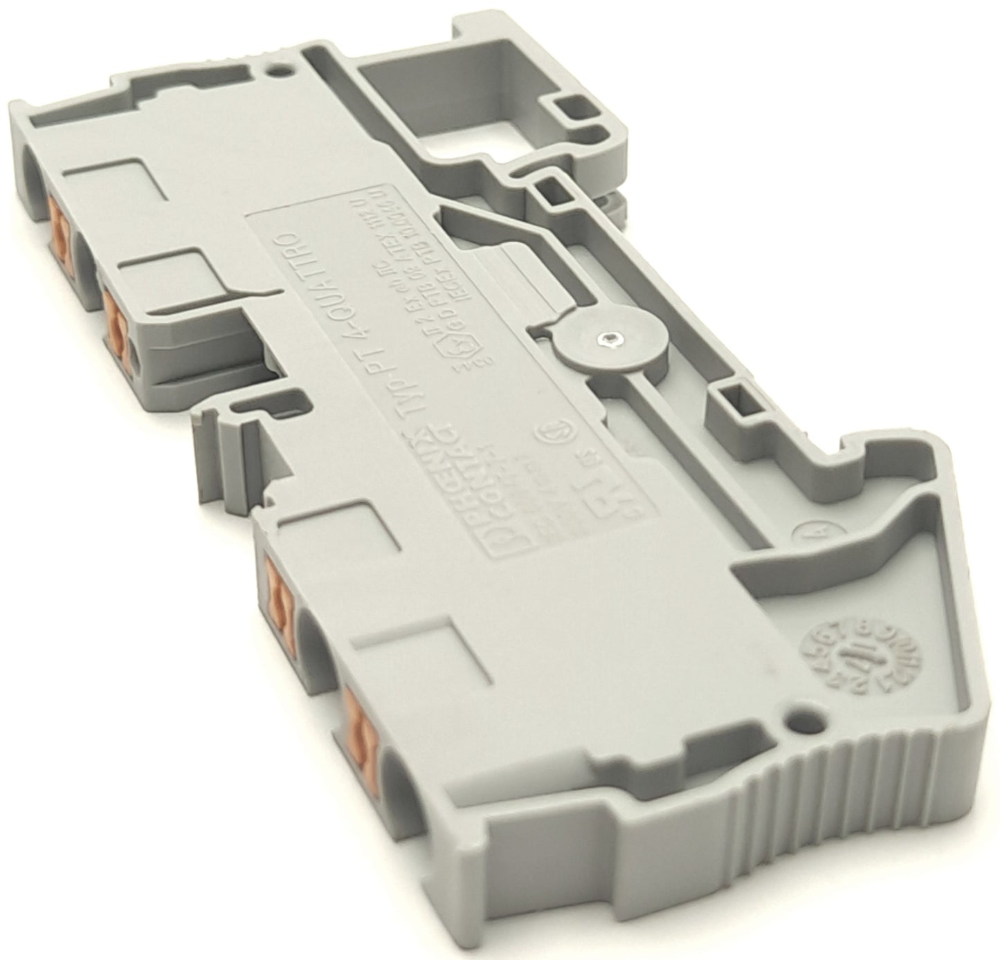 New – Open box Lot of 10 Phoenix Contact PT 4-QUATTRO Feed-Through Terminal Block, 8kV Rated