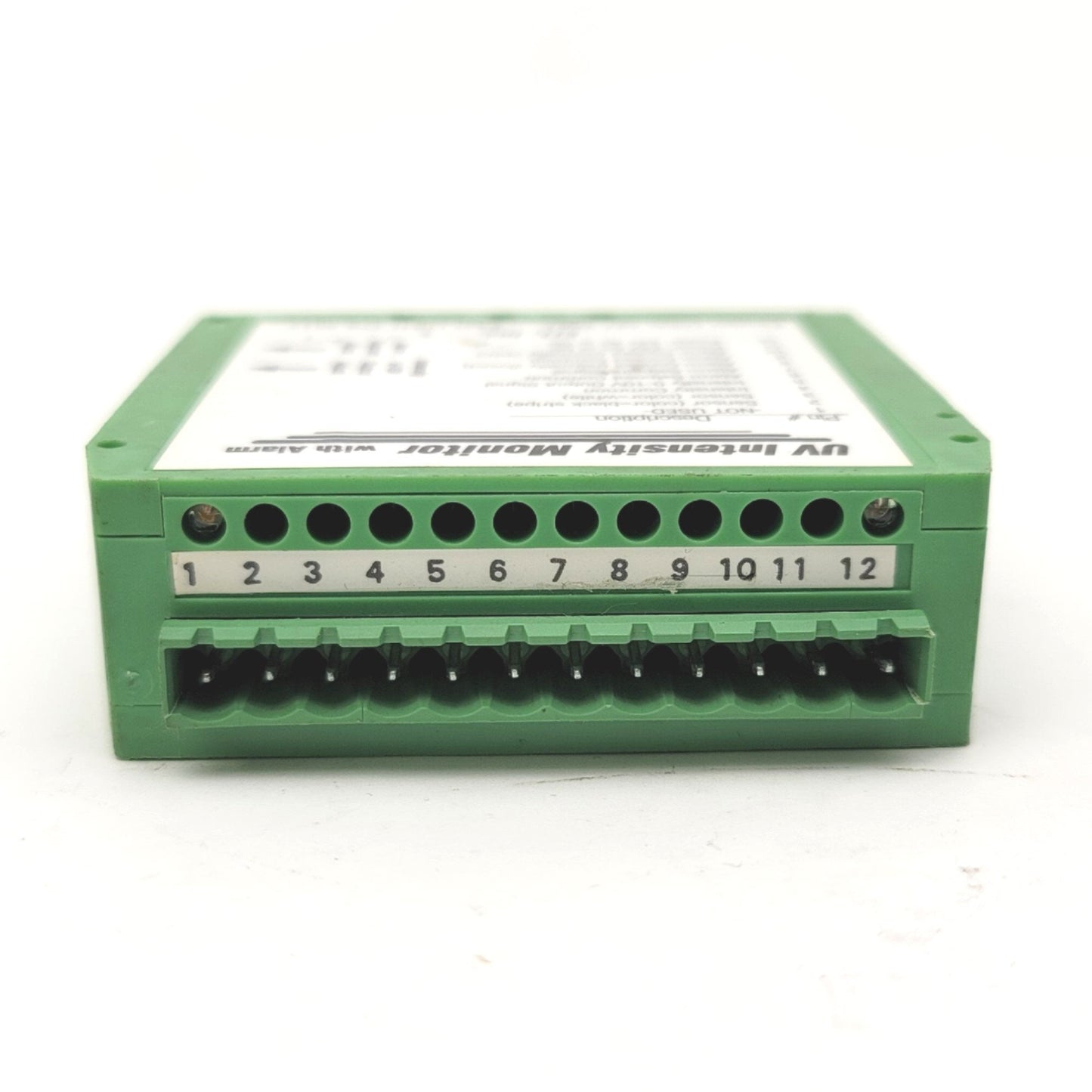 Used EIT DRM-002 Rev A UV Intensity Monitor With Alarm 0-10VDC Output, 24VAC/DC