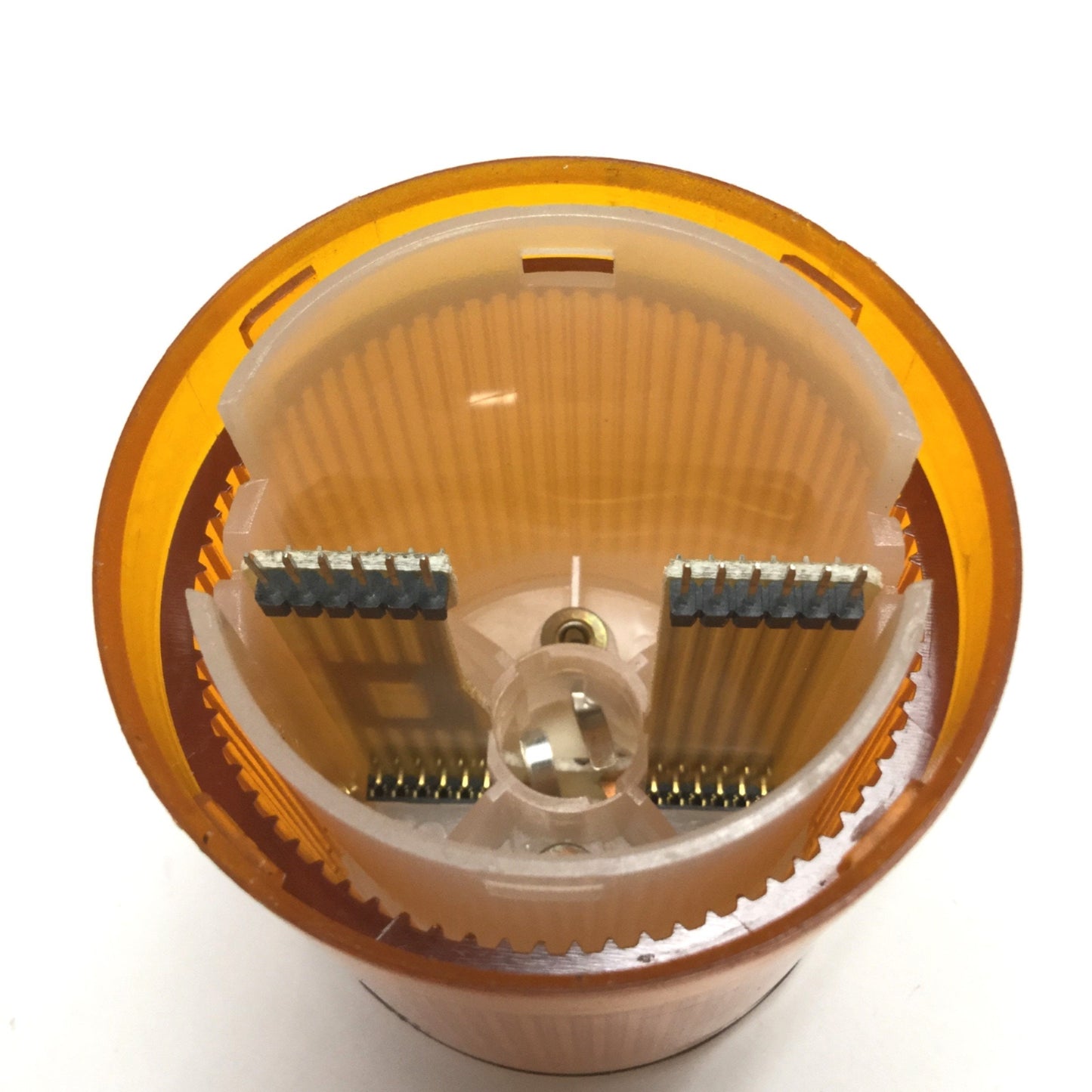Used Eaton E26B9 Amber Stack Tower Light Module Incandescent *No Bulb* 250V 6W Max