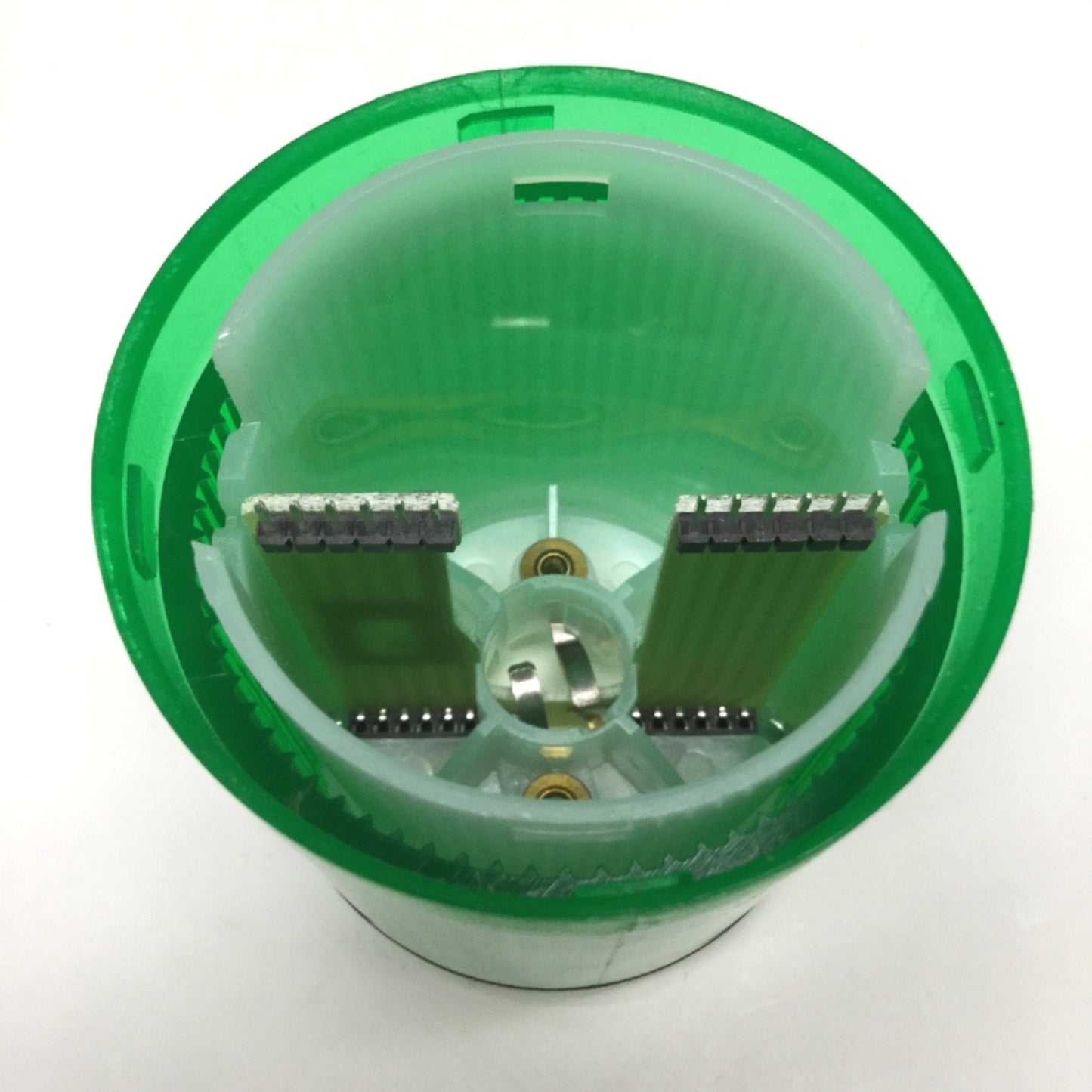 Used Eaton E26B3 Green Stack Tower Light Module Incandescent *No Bulb* 250V 6W Max