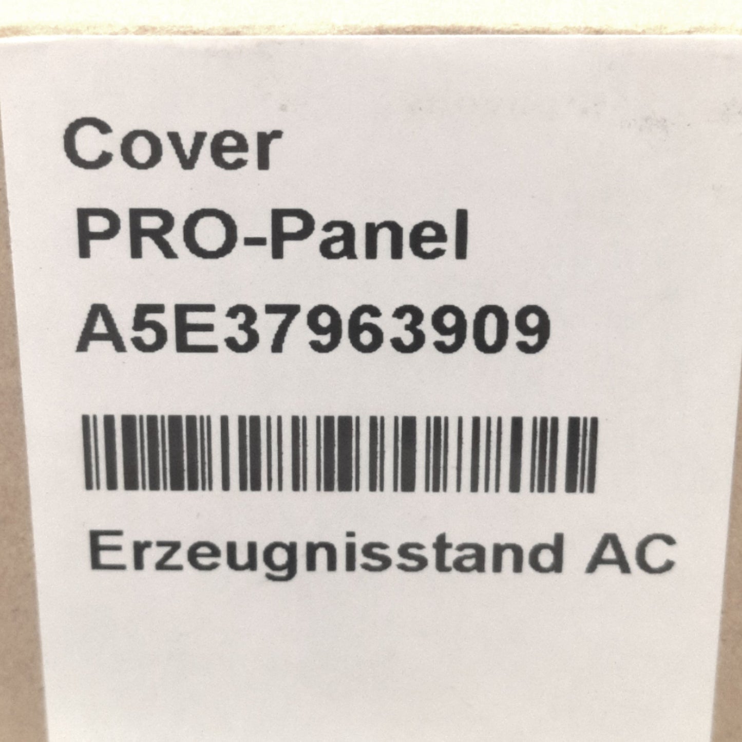 New Siemens A5E37963909 SIMATIC IPC Lower Cover For 16:9 Pro Devices