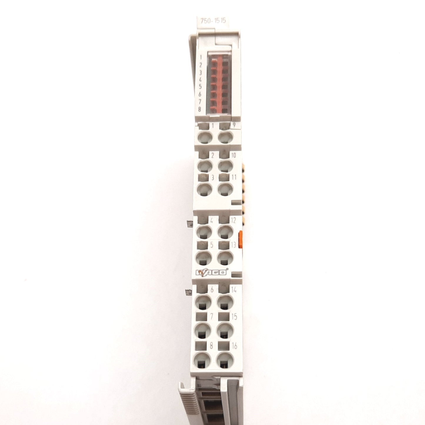 Used Wago 750-1515 PLC Digital Output Module, 8-Channel, Rating: 24VDC 0.5A