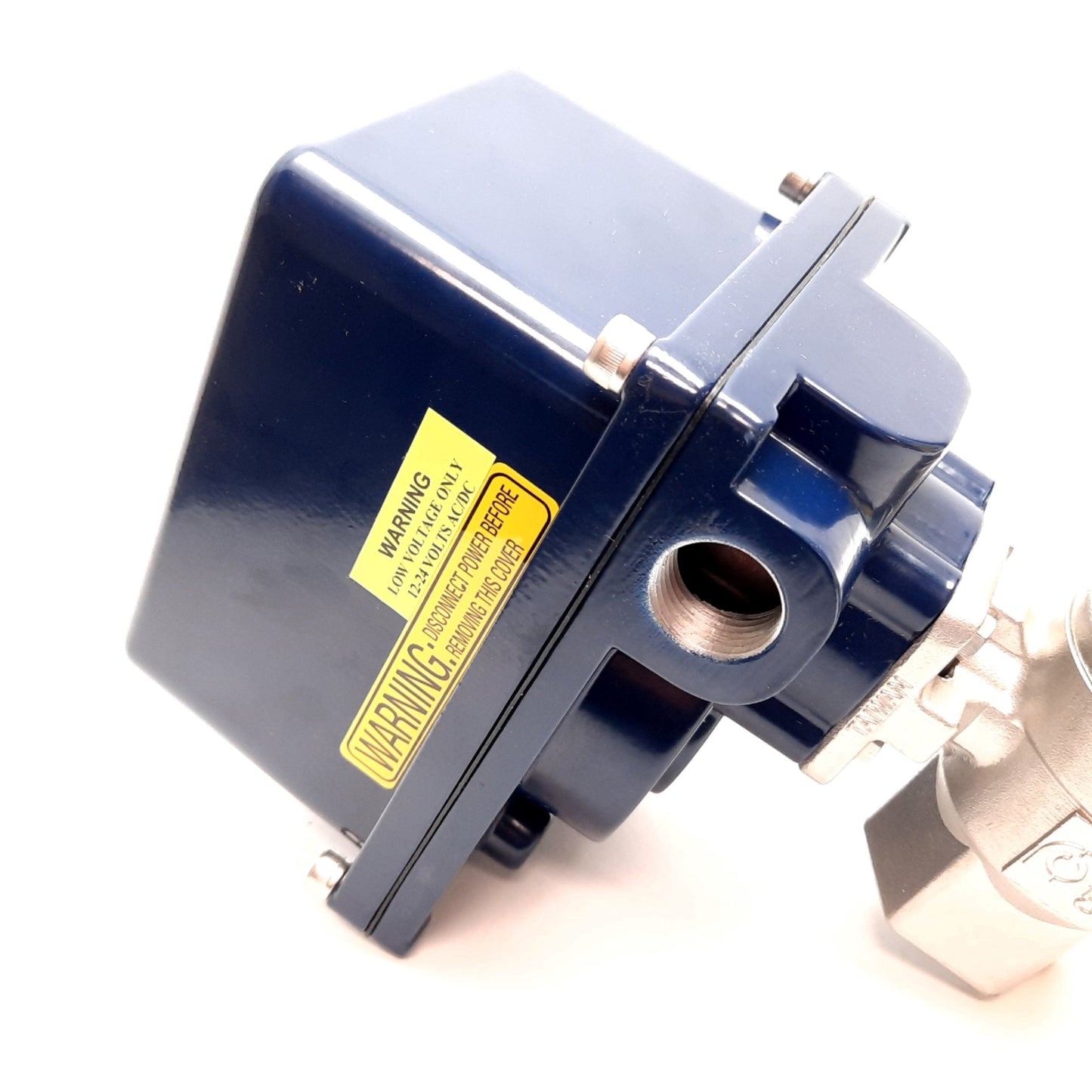 New DynaQuip Controls EHS25AJE21H Electric Ball Valve, Voltage: 12-24VDC/VAC