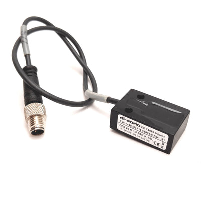 Used Di-Soric DCR 20 M 1.5 PSK-K-TSL Inductive Proximity Sensor, 1.5mm, 10-35VDC, PNP