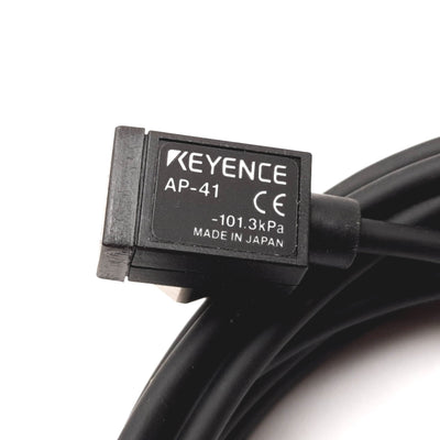 New Other Keyence AP-41 Pressure Sensor Head, Rating: 0 to -101.3kPa, Connection: M5x0.8