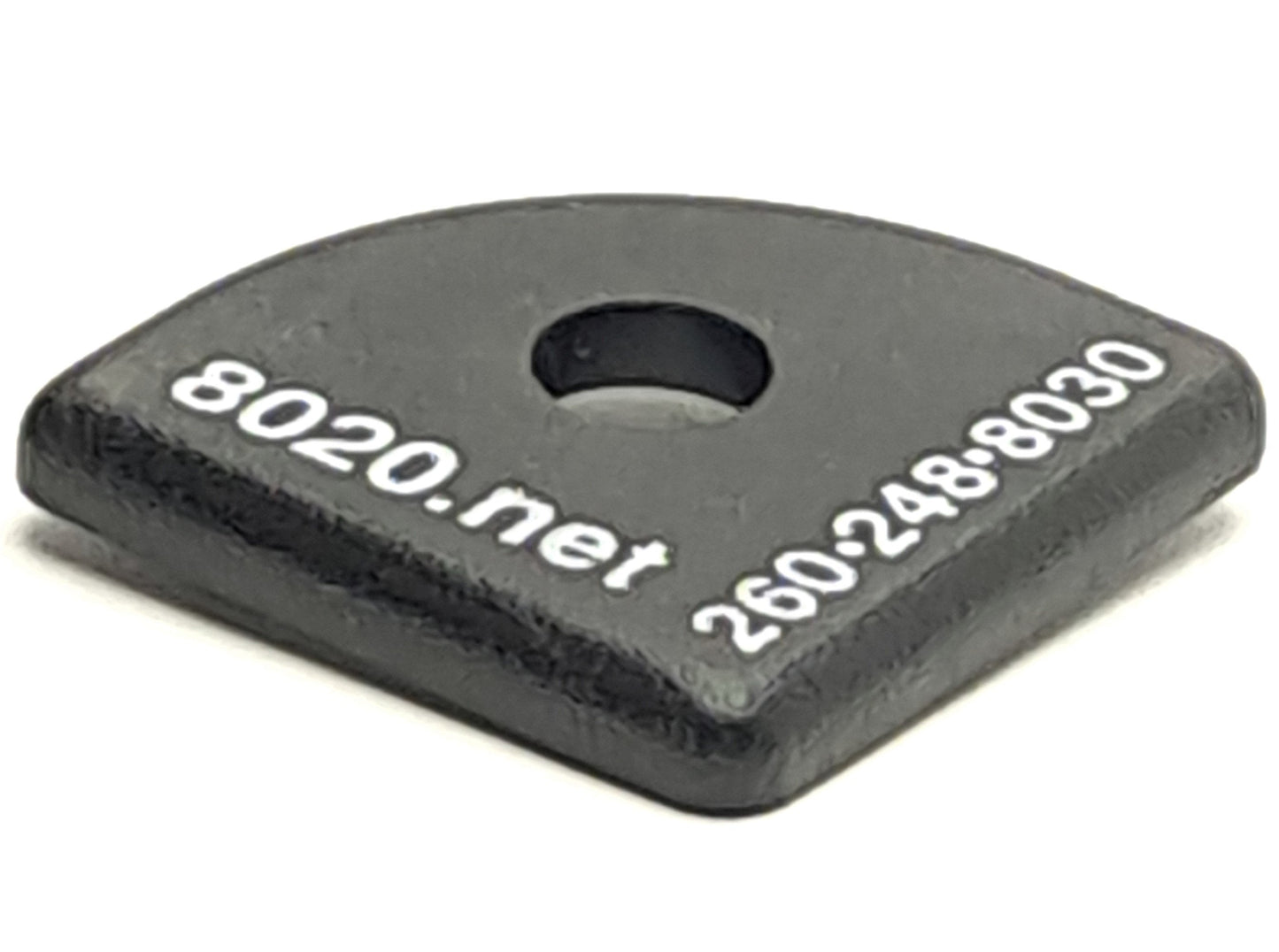 New – Open box Lot of 30 80/20 2022 Black End Caps 10 Series 1" x 1", 0.257" Mounting Hole