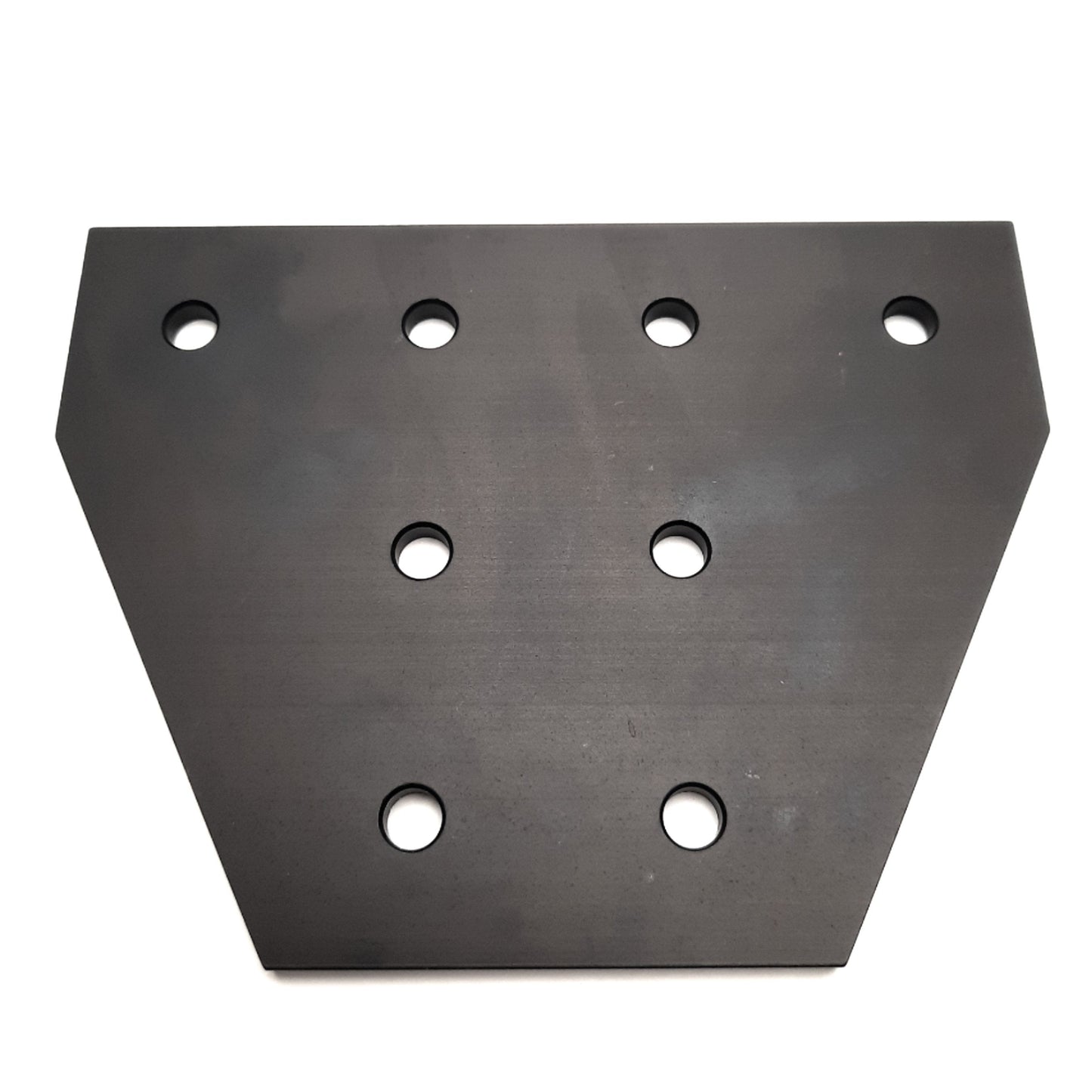 New – Open box Lot of 2 80/20 40-4355-Black Tee Flat Plate 40 Series, 8-Holes, 160x120mm