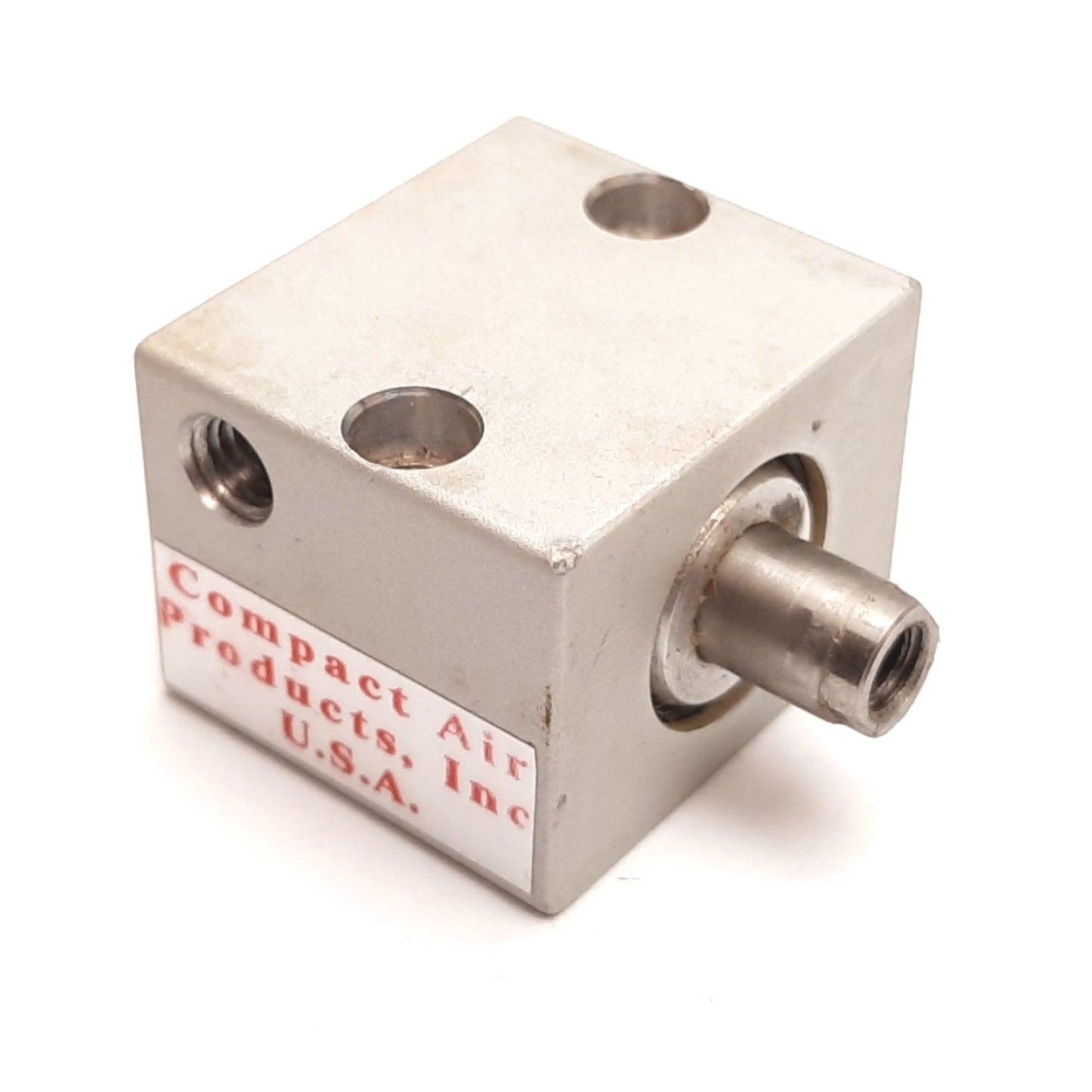 Used Compact Air Products B12X14 Compact Cylinder, Bore: 1/2", Stroke: 1/4", 10-32