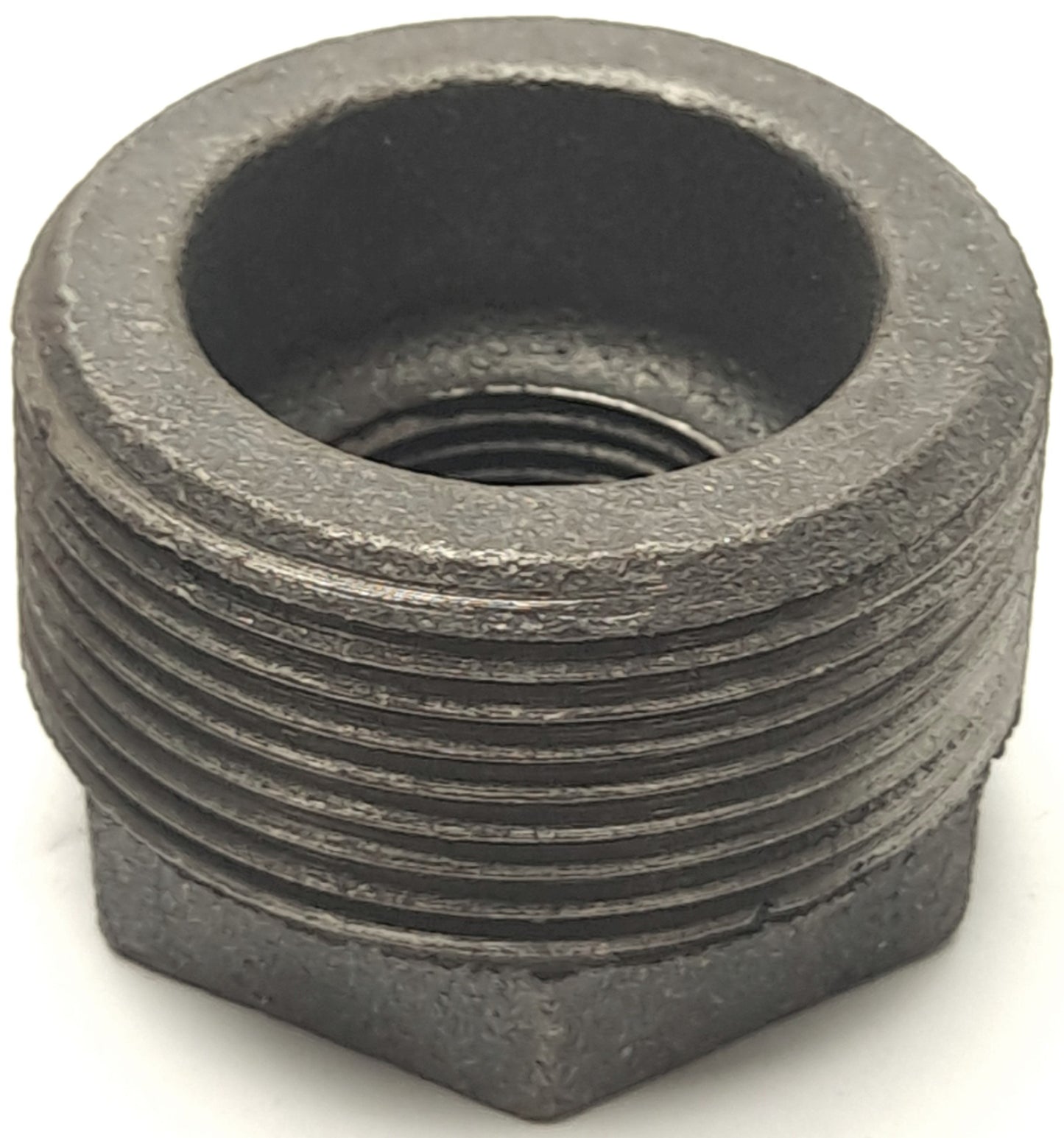 Used Lot or 10 Matco BM1 1 1/2 x 3/4 Black Mallable Iron Hex Bushing, Male to Female
