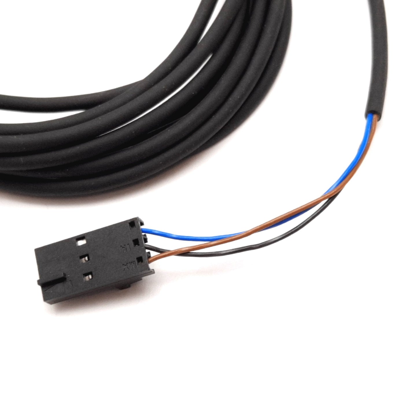 Used Sunx EX-24A-PN Photoelectric Sensor, Reflective, 2-25mm, 12-24VDC, PNP Output