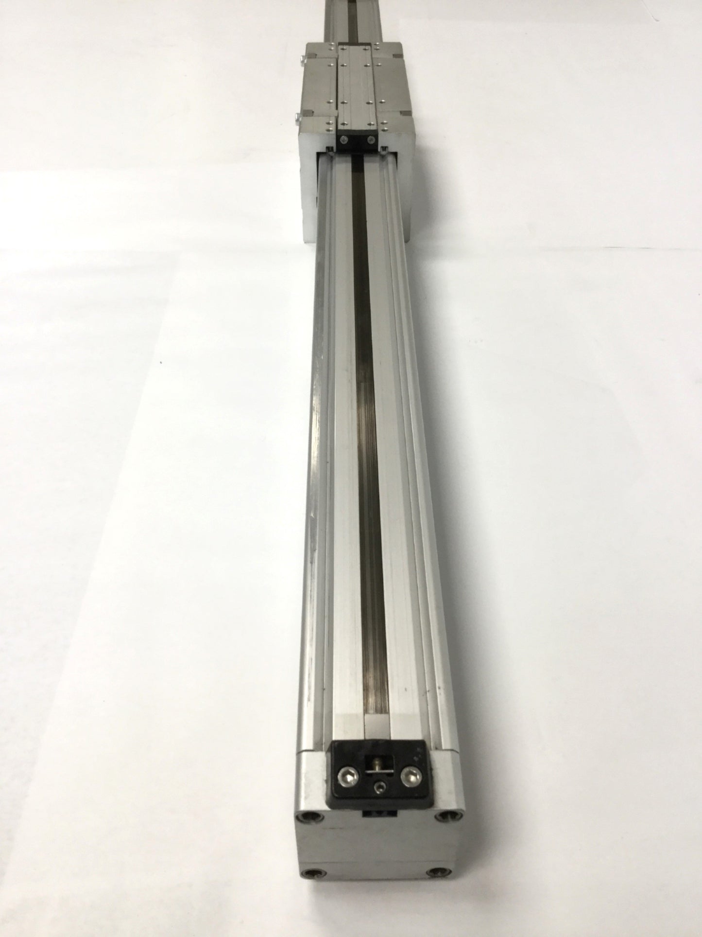Used Bimba UBS-4028-3XCM Ultran Rodless Cylinder Linear Slide 40mm Bore, 28" Stroke