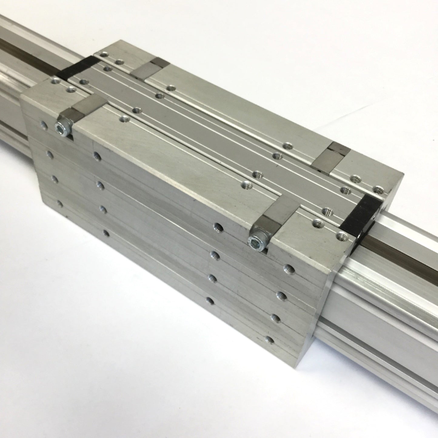 Used Bimba UBS-4028-3XCM Ultran Rodless Cylinder Linear Slide 40mm Bore, 28" Stroke
