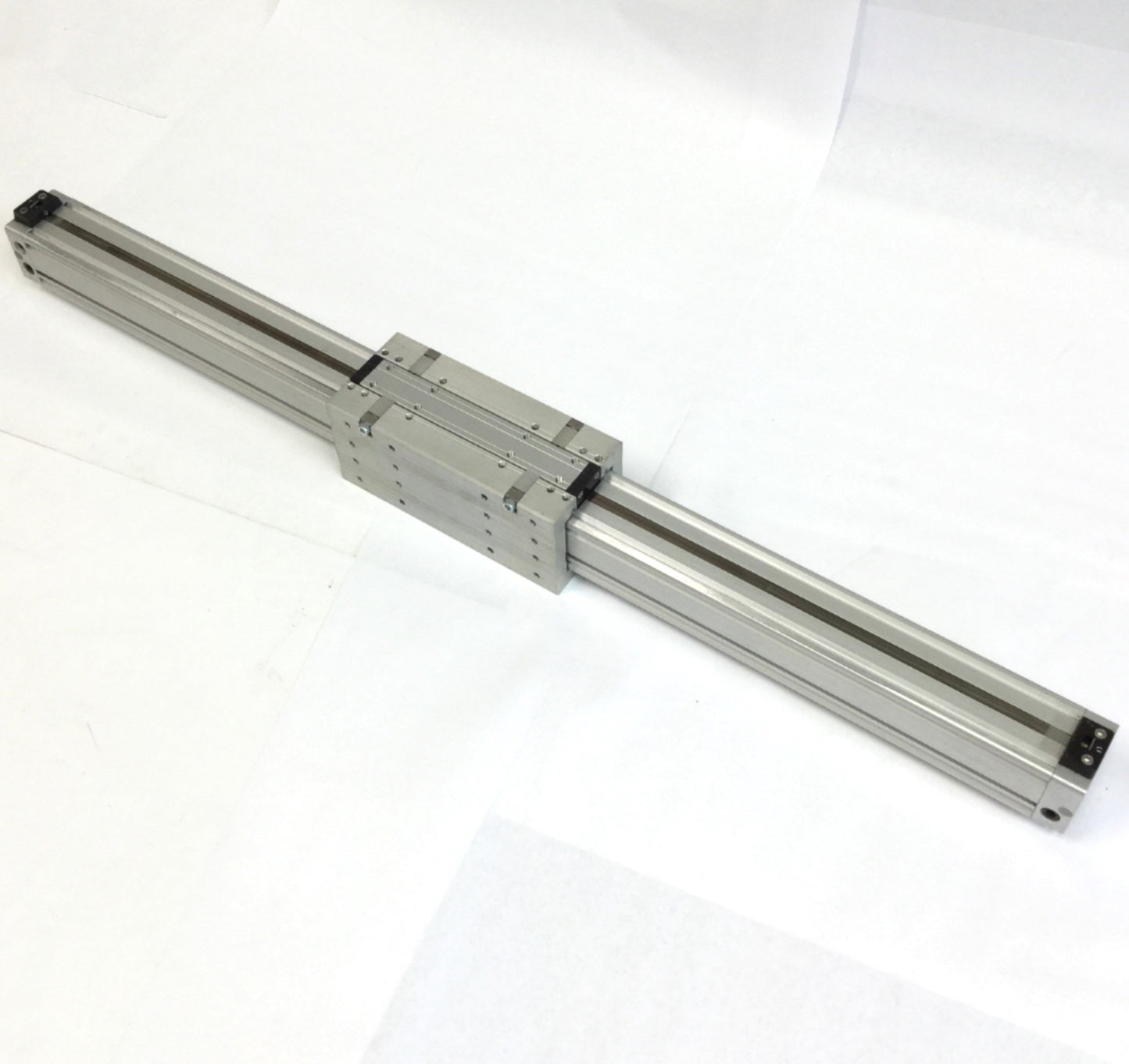 Used Bimba UBS-4028-3XCM Ultran Rodless Cylinder Linear Slide 40mm Bore, 28" Stroke