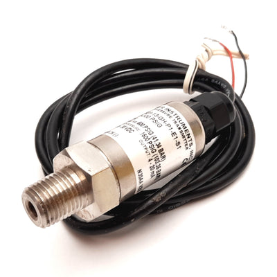 Used Dwyer 628-13-GH-P1-E1-S1 Pressure Transmitter, 0-300psi, 10-30VDC, 1/4" NPT Male