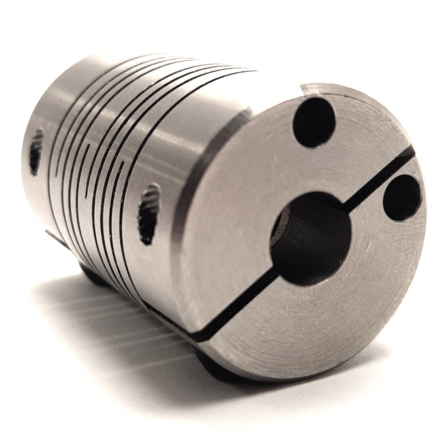 New Ruland FCR-16-6-5-SS Flexible Coupler 3/8" x 5/16" Bore, 1.51" Length, 1" OD