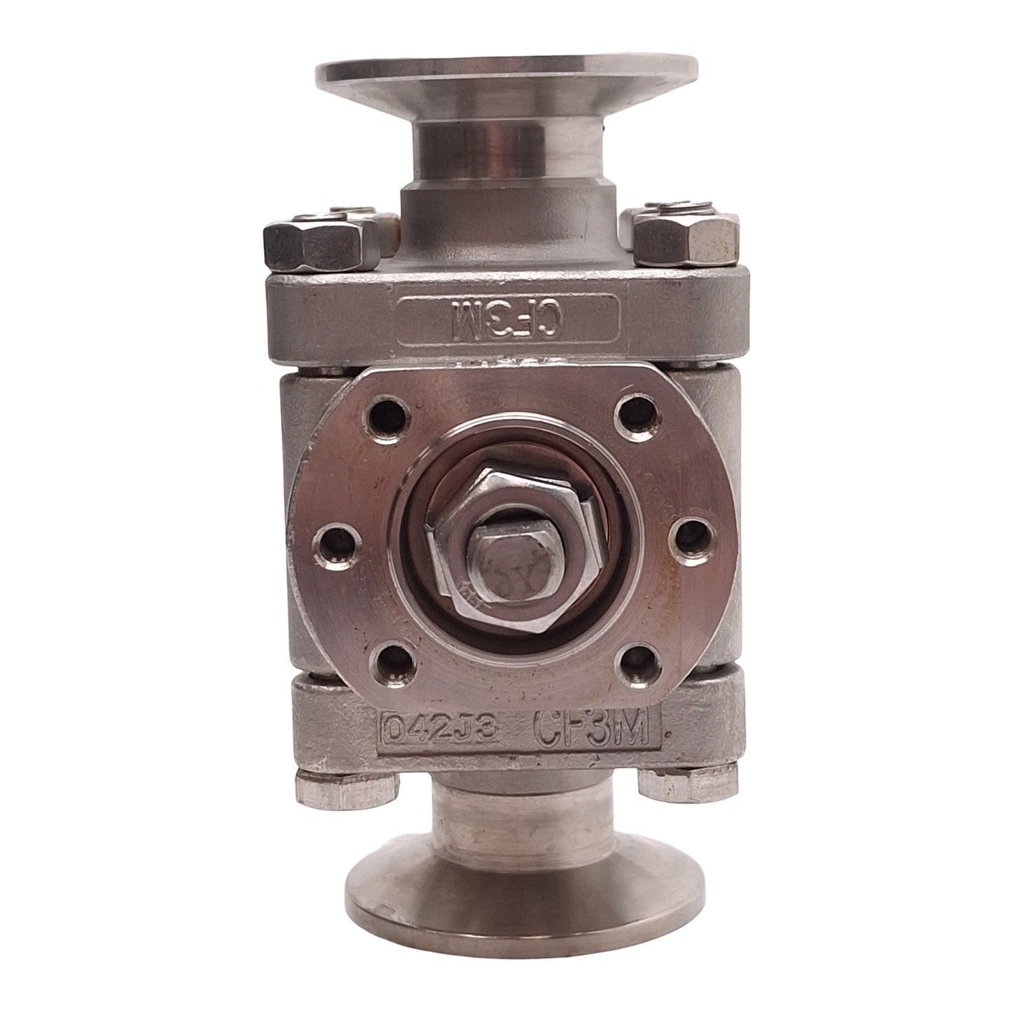 SVF Flow Controls SBC76666AT-TR SS Ball Valve, 1" Ladish, 1500PSI, TFM1600/PTFE