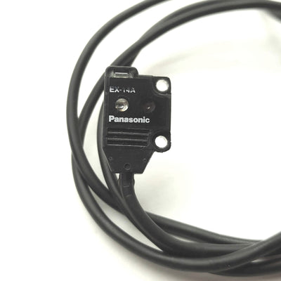 Used Lot of 3 Panasonic EX-14A Photoelectric Sensor, 2-25mm Range, NPN, 12-24VDC