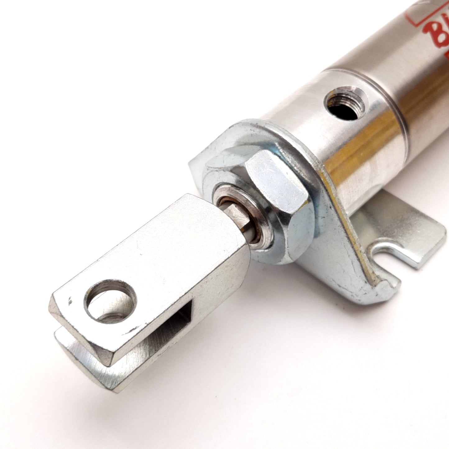 Used Bimba M-122-DQ Pneumatic Cylinder, Bore: 1.25", Stroke: 2", Ports: 1/8" NPT