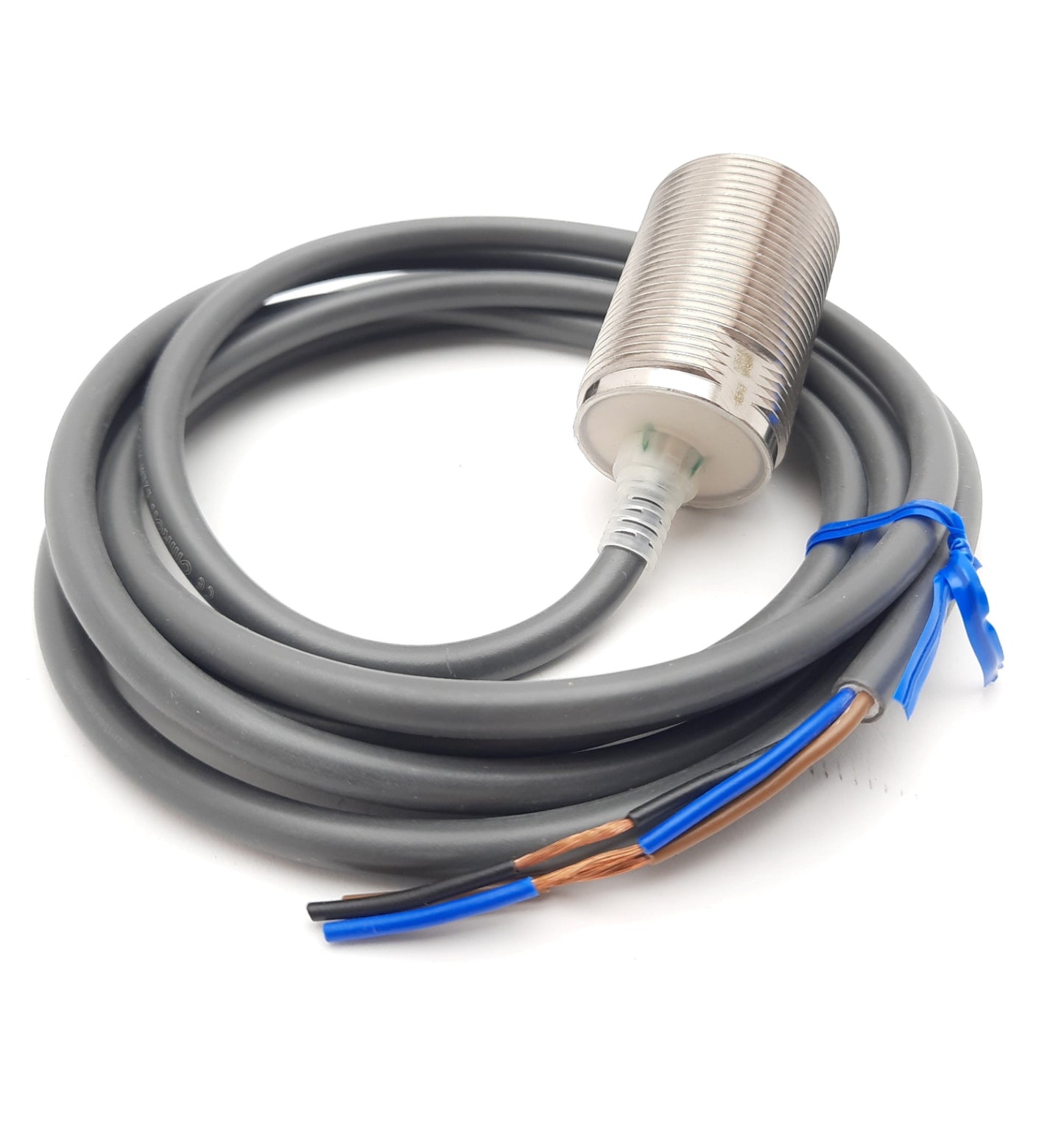 New Omron E2EM-X15C1 Inductive Proximity Sensor 10-40VAC, NPN NO, 15mm M30 IP67