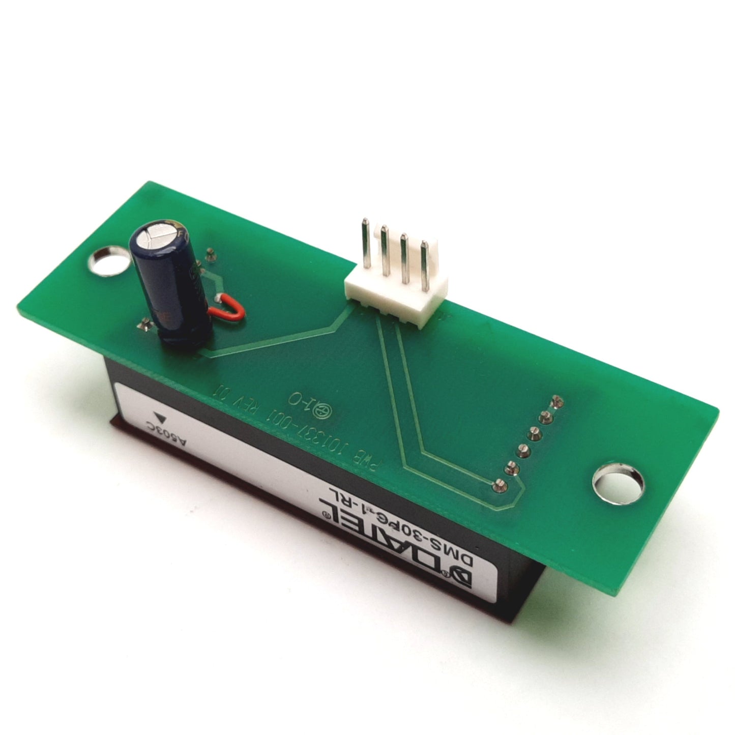 Used Datel DMS-30PC-1-RL Digital Panel Voltmeter, 3.5 Digit, LED Display, 55mm x 23mm